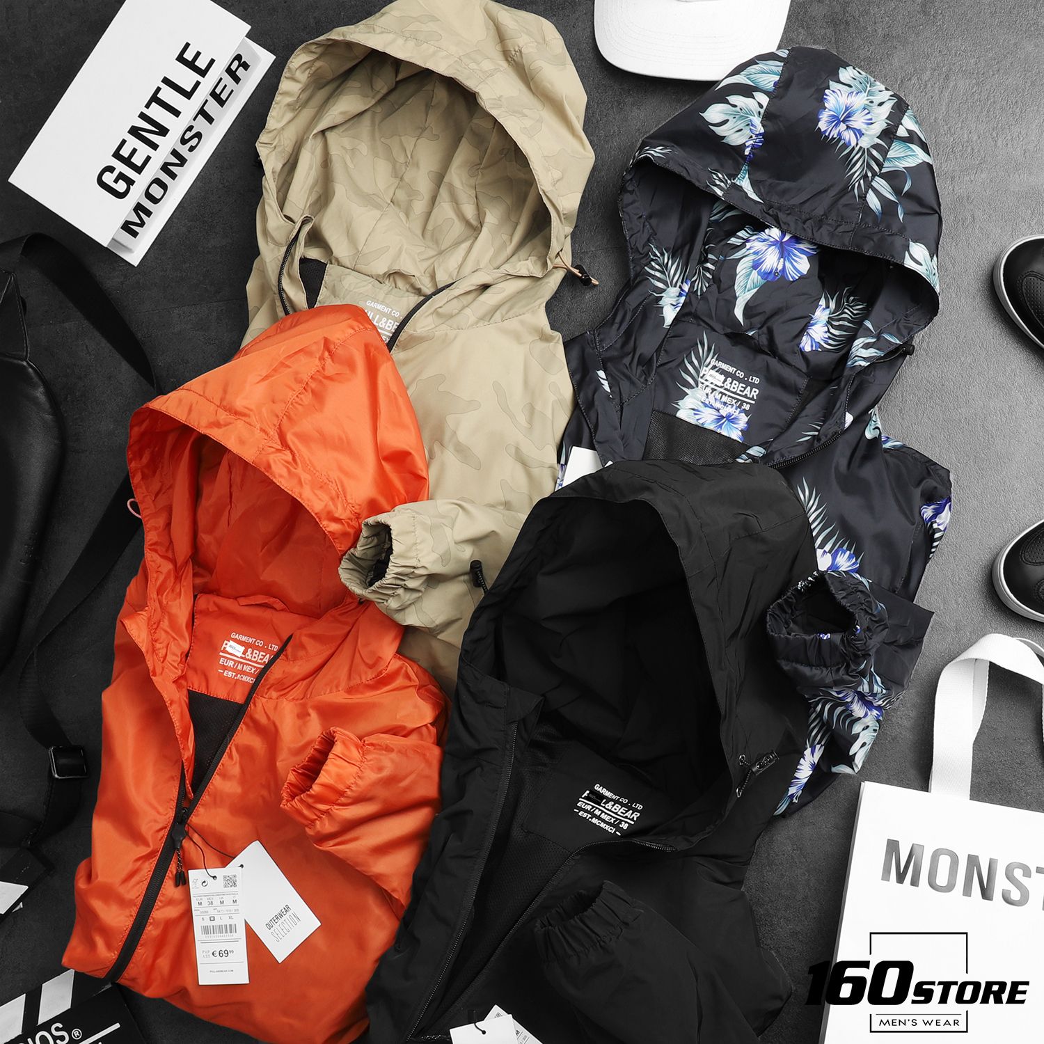 Áo khoác P.B windbreaker