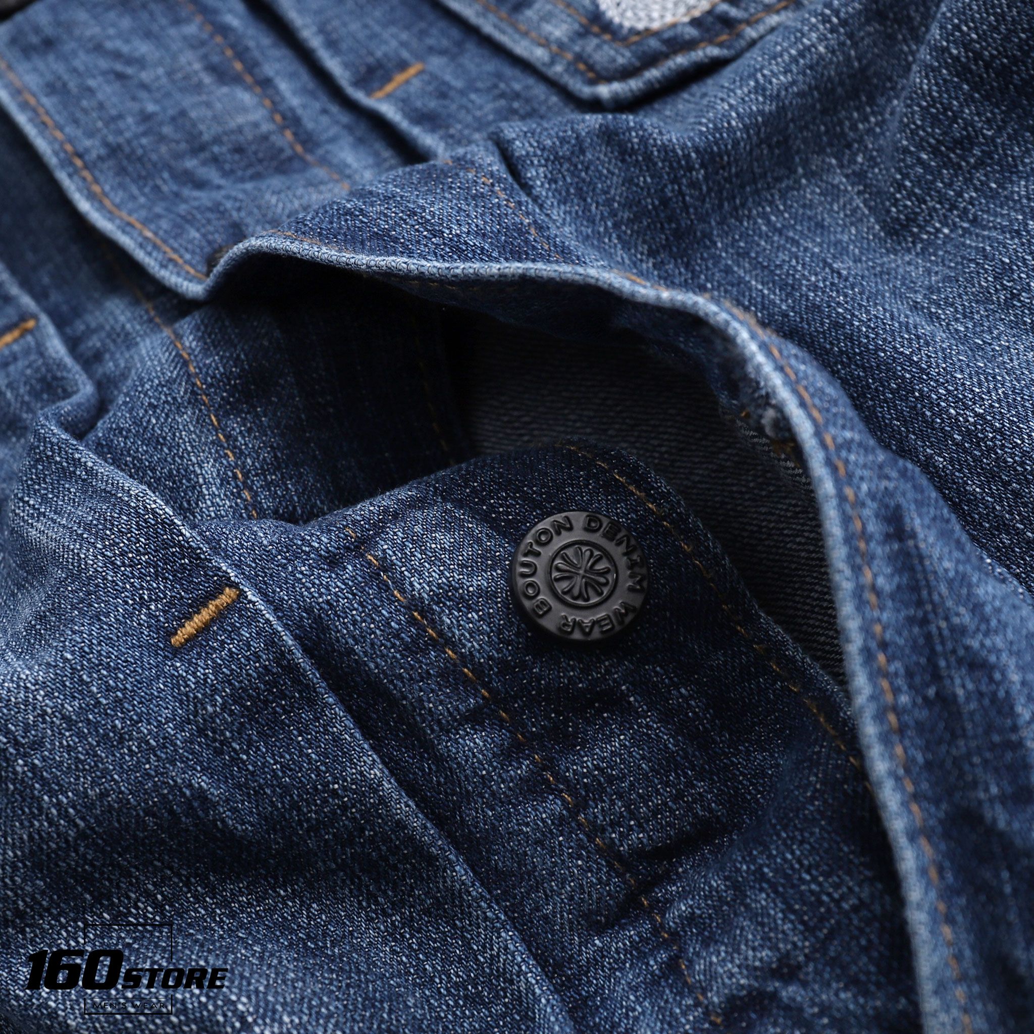 Áo khoác denim BOUTON Panda