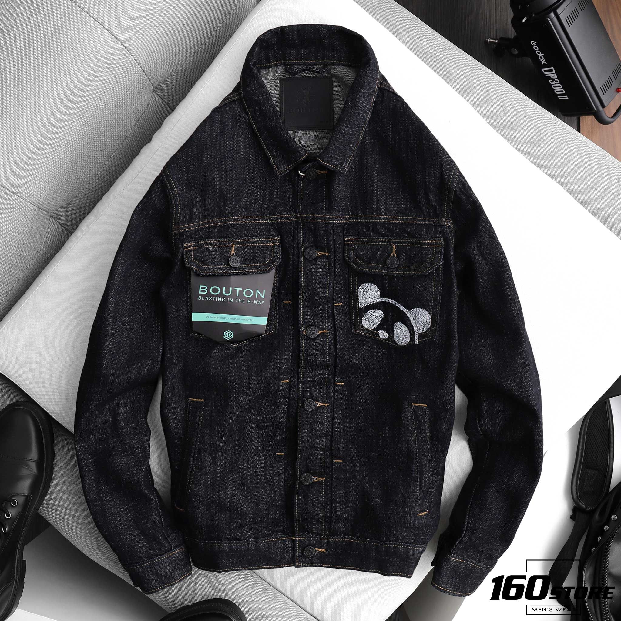 Áo khoác denim BOUTON Panda