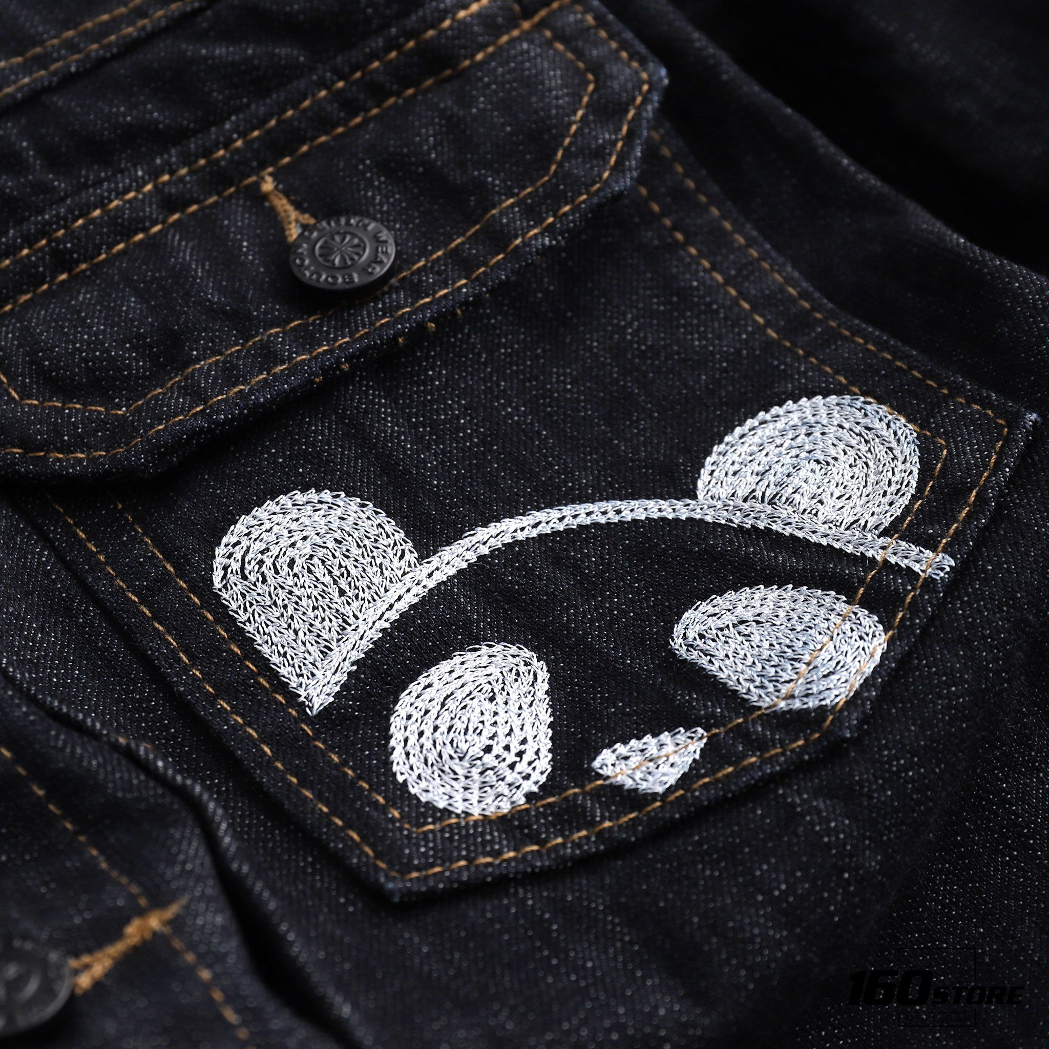 Áo khoác denim BOUTON Panda