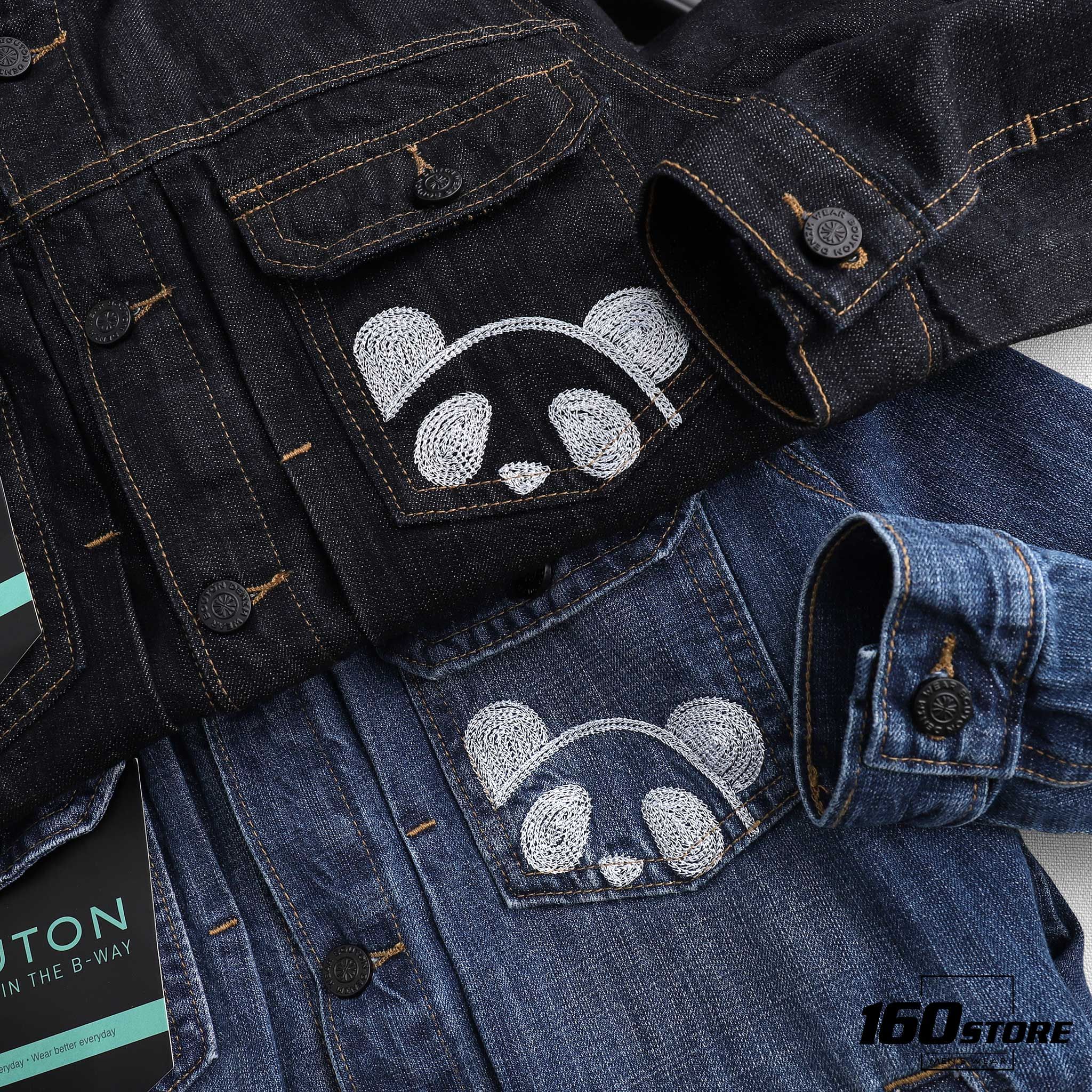 Áo khoác denim BOUTON Panda