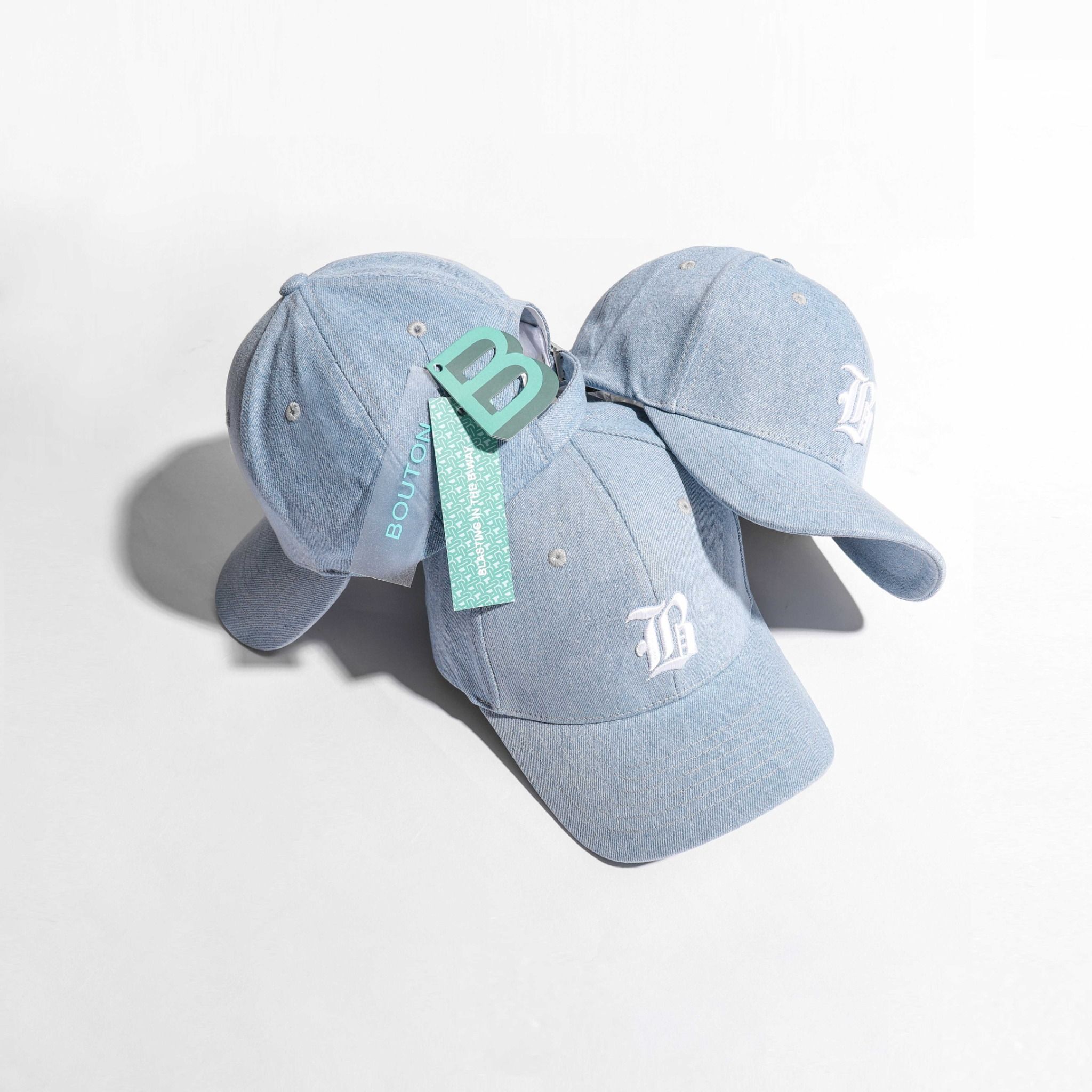 Nón Lưỡi Trai BOUTON Denim Embroidery