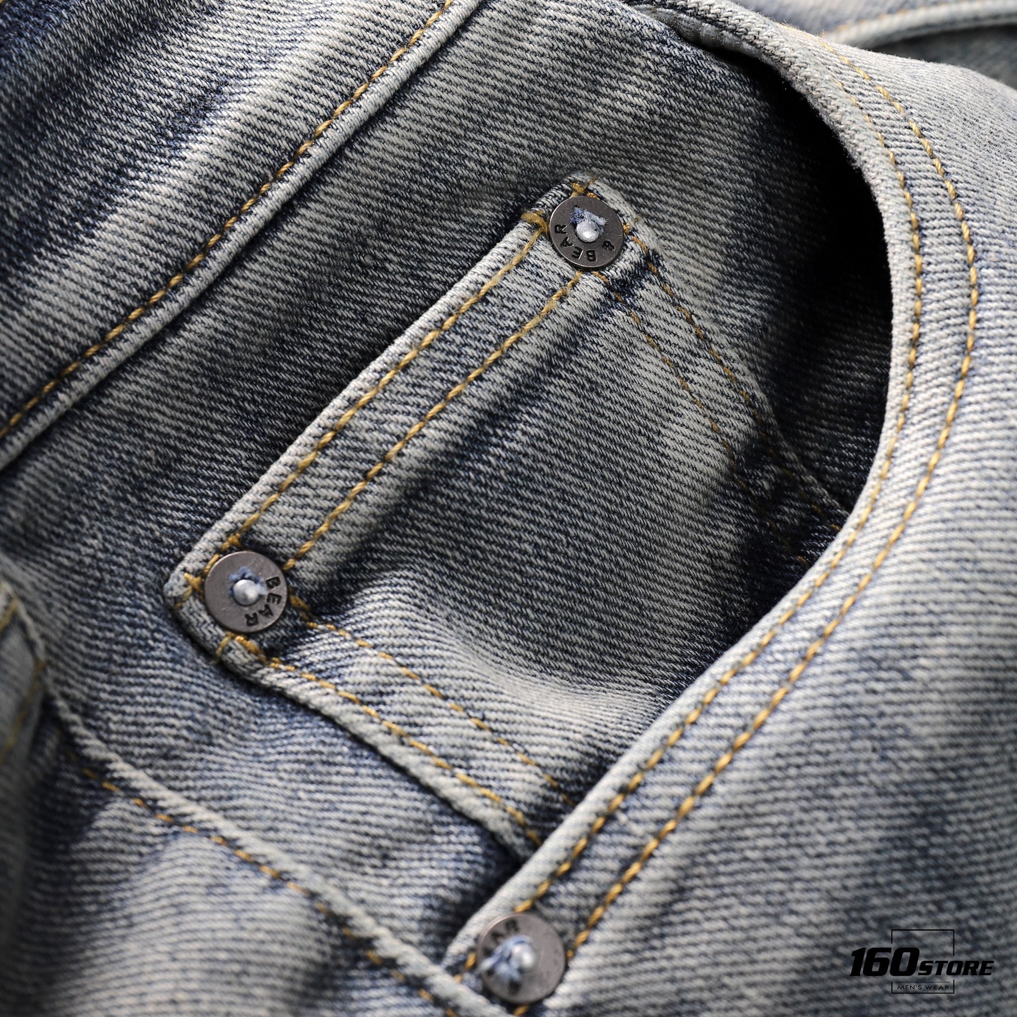 Quần jeans P.B rách skinny