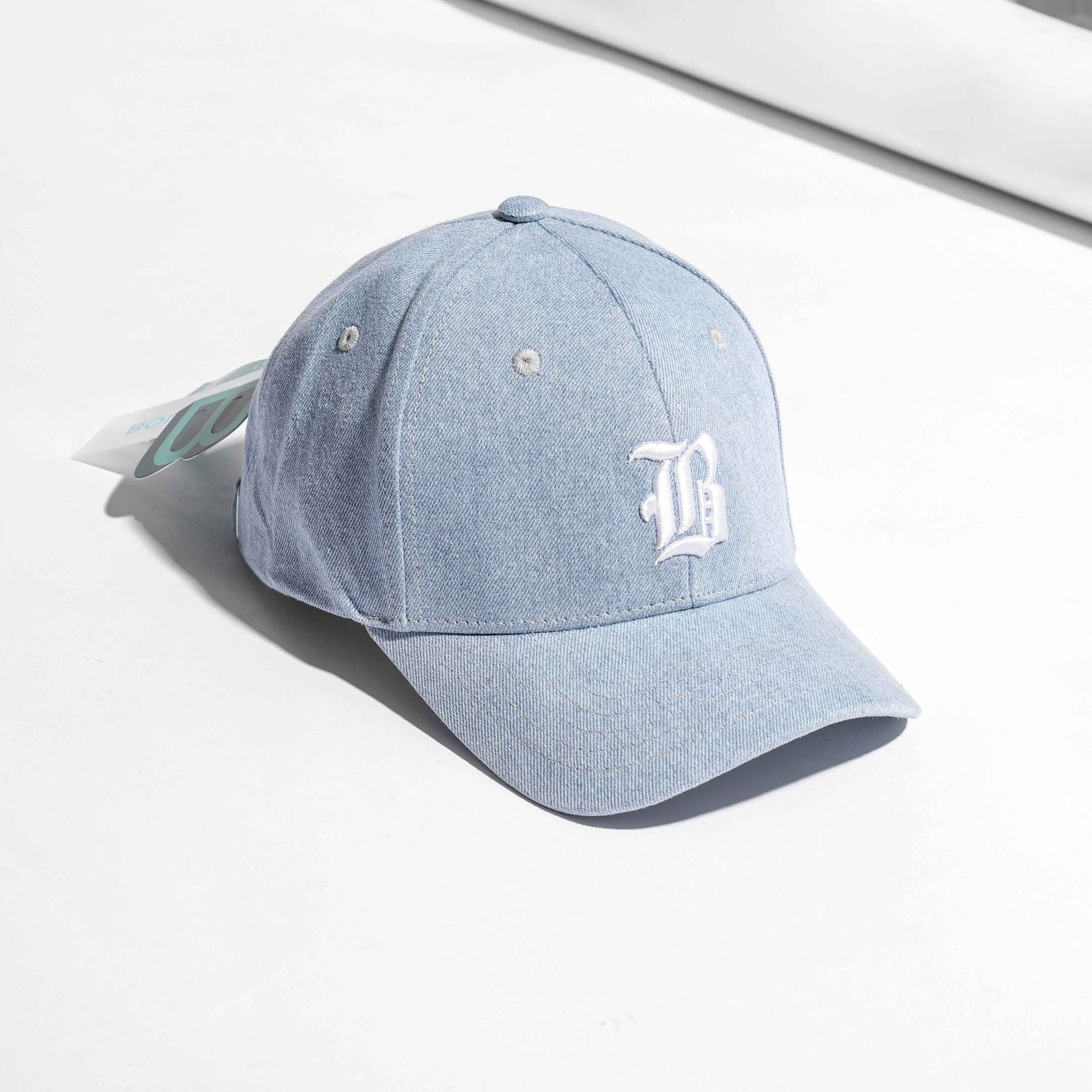 Nón Lưỡi Trai BOUTON Denim Embroidery