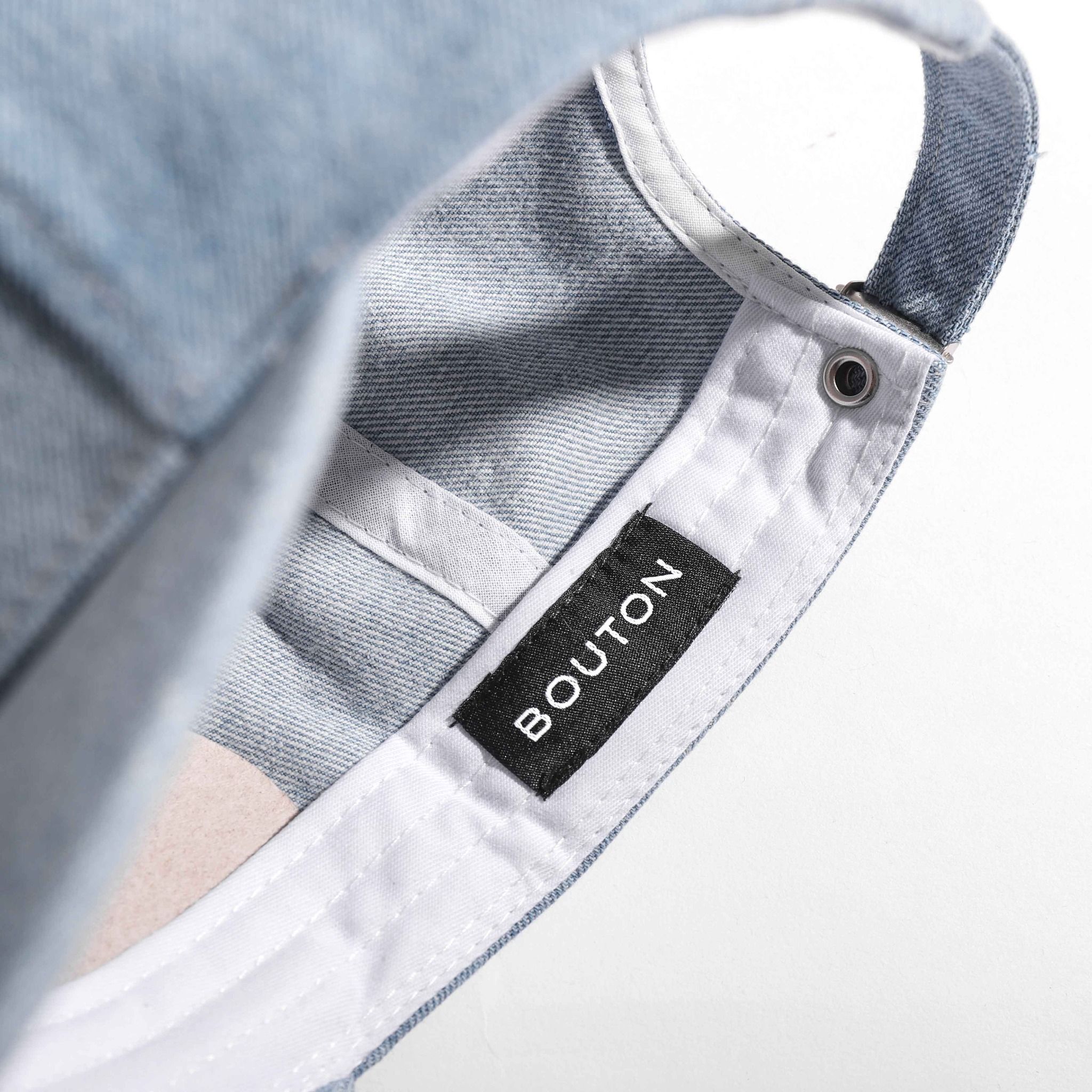Nón Lưỡi Trai BOUTON Denim Embroidery