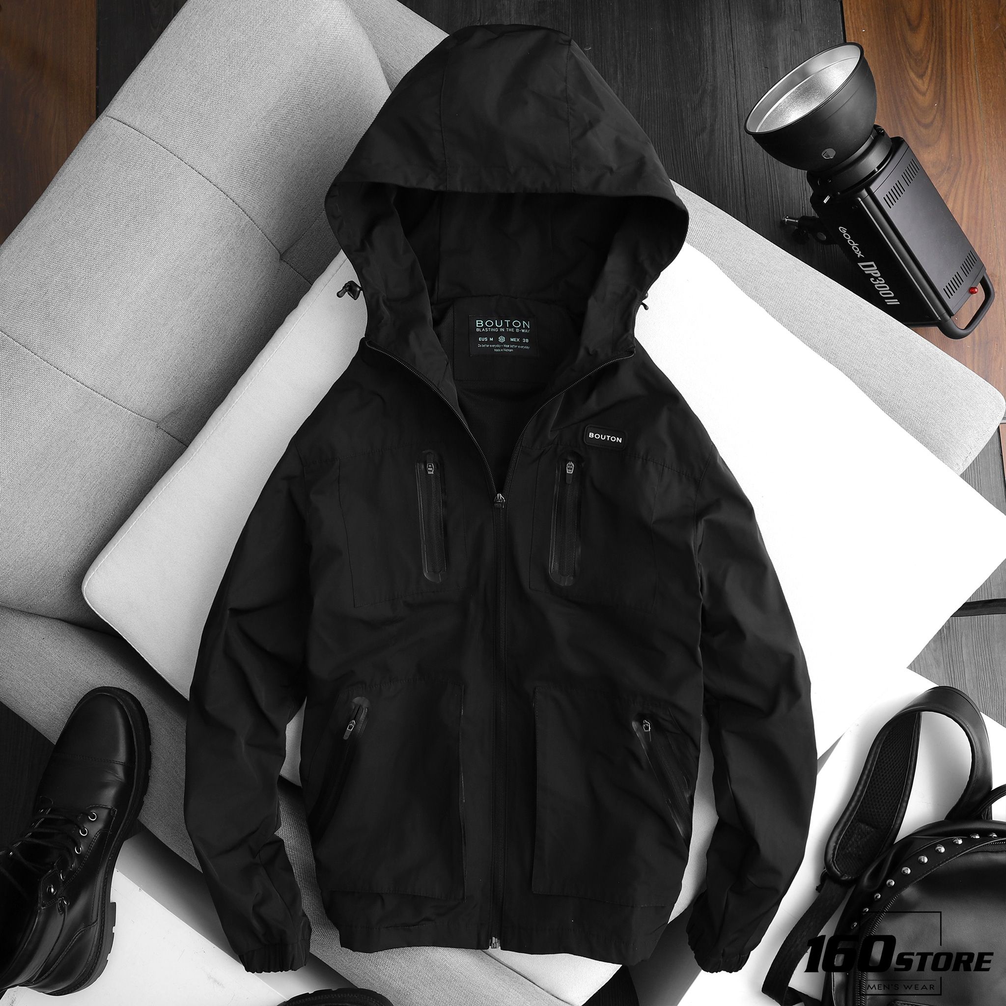 Áo khoác BOUTON Windbreaker w box bag