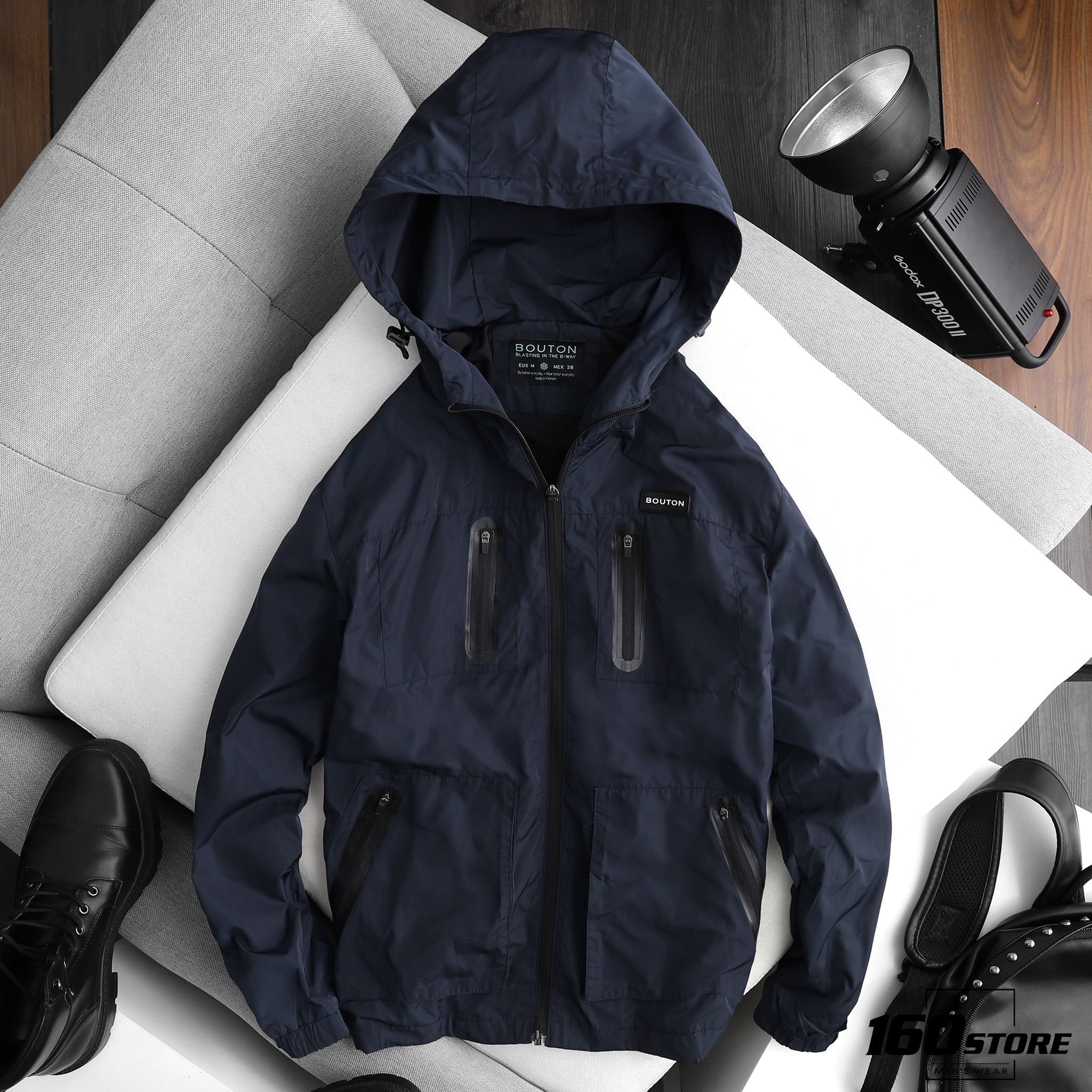 Áo khoác BOUTON Windbreaker w box bag