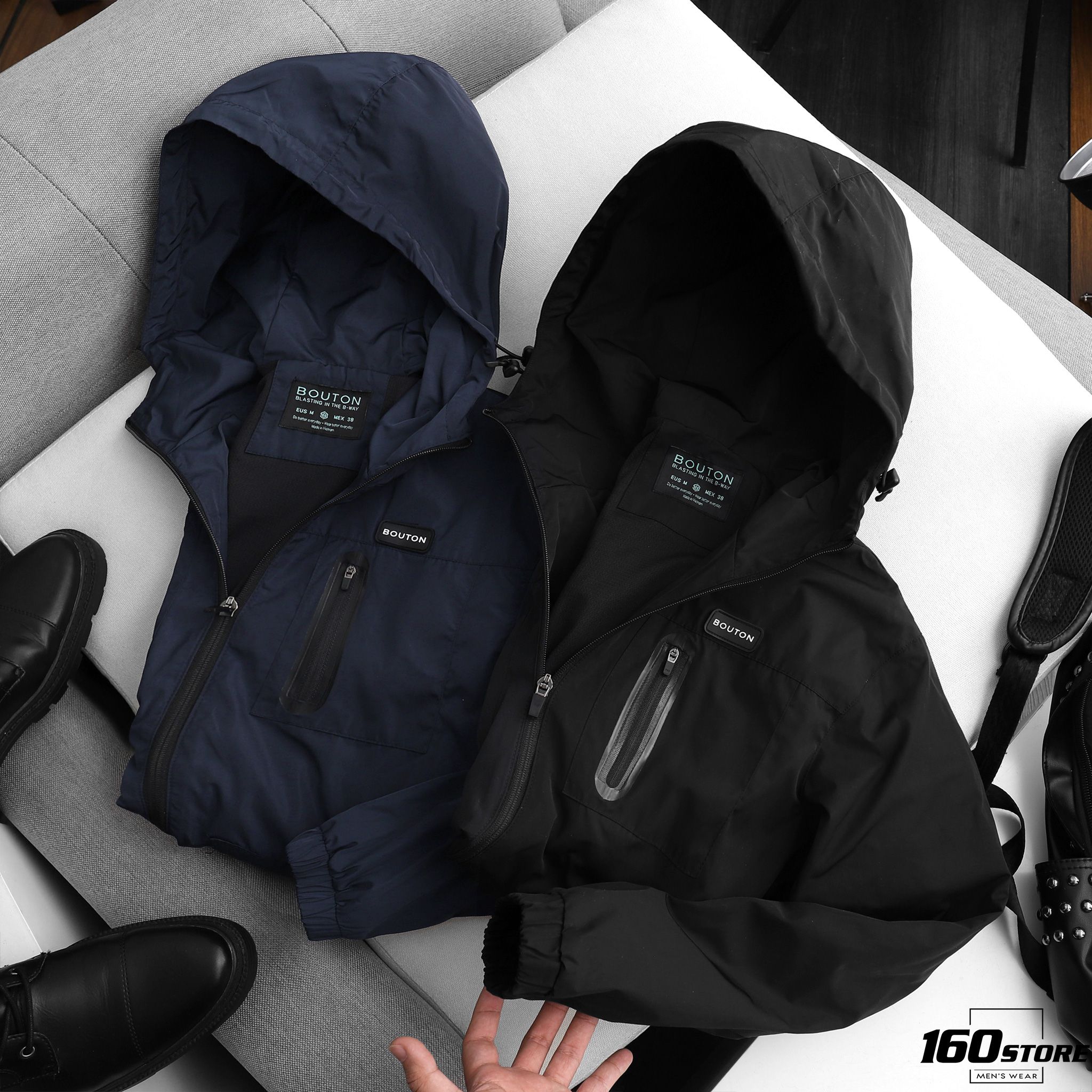 Áo khoác BOUTON Windbreaker w box bag