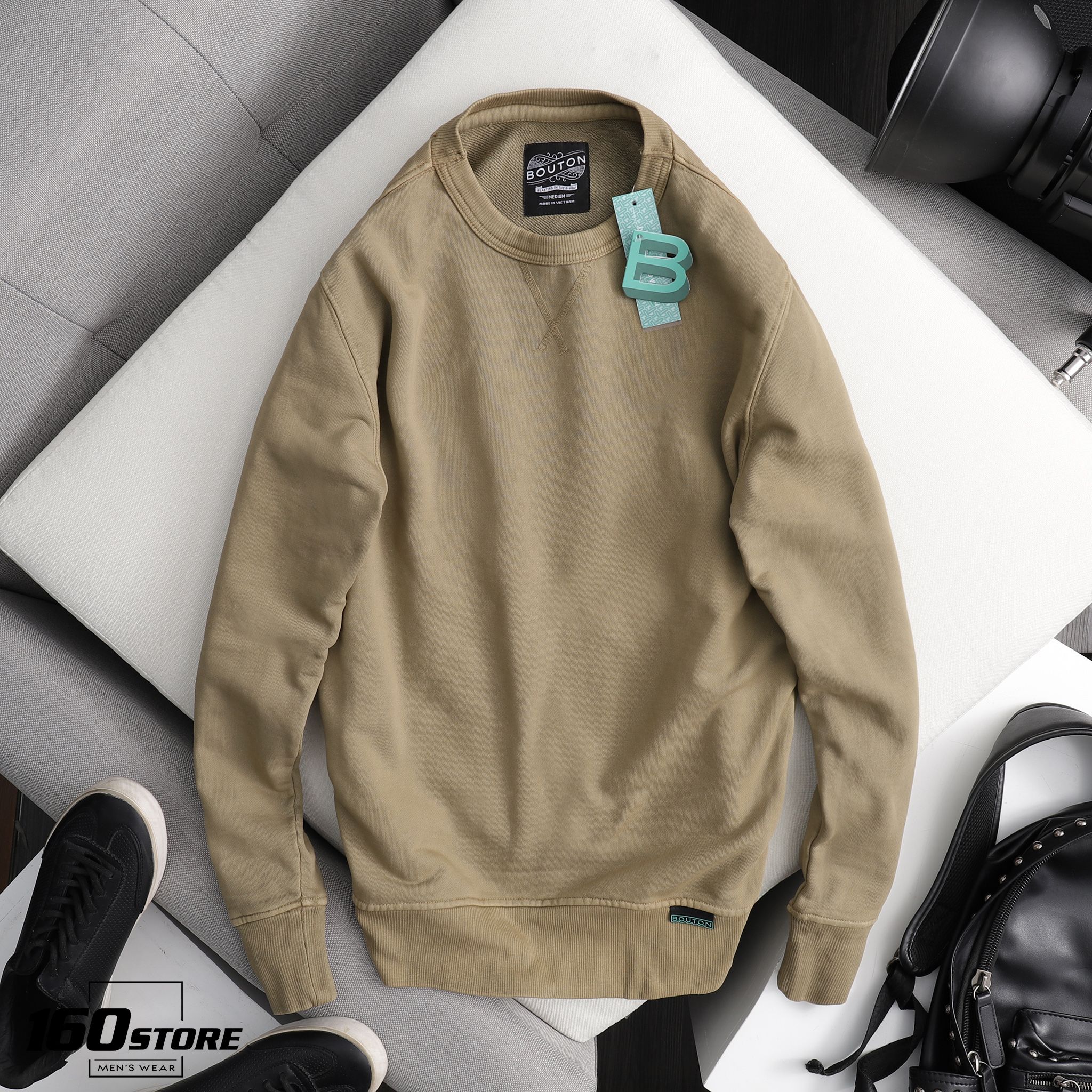 Áo nỉ (sweatshirt) BOUTON dry coloring