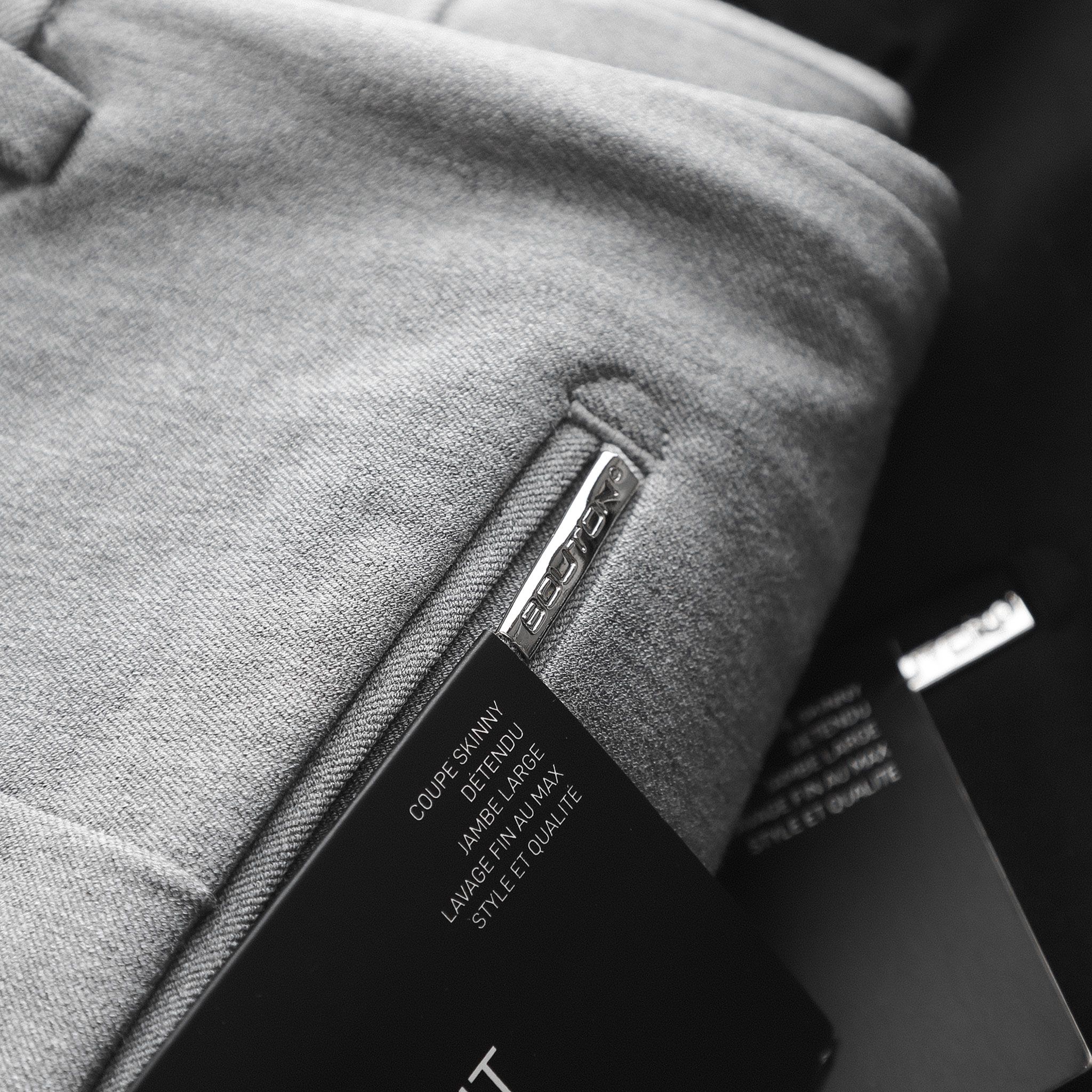 Quần tây BOUTON Grey zipper skinny