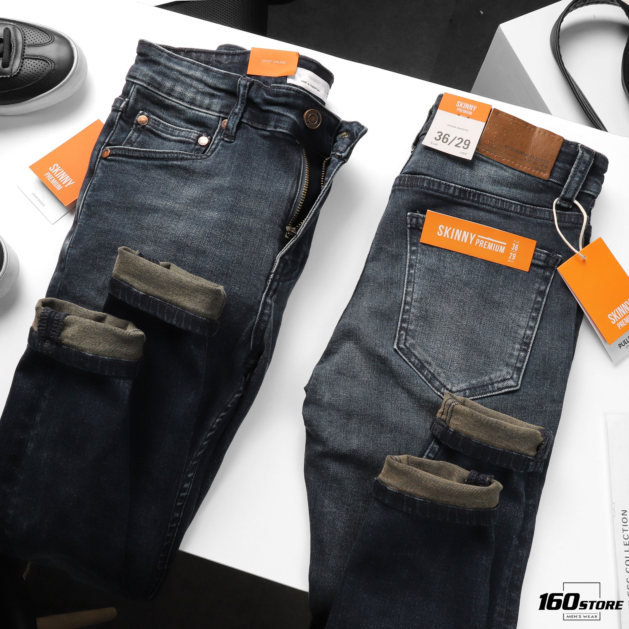Quần jeans P.B super skinny