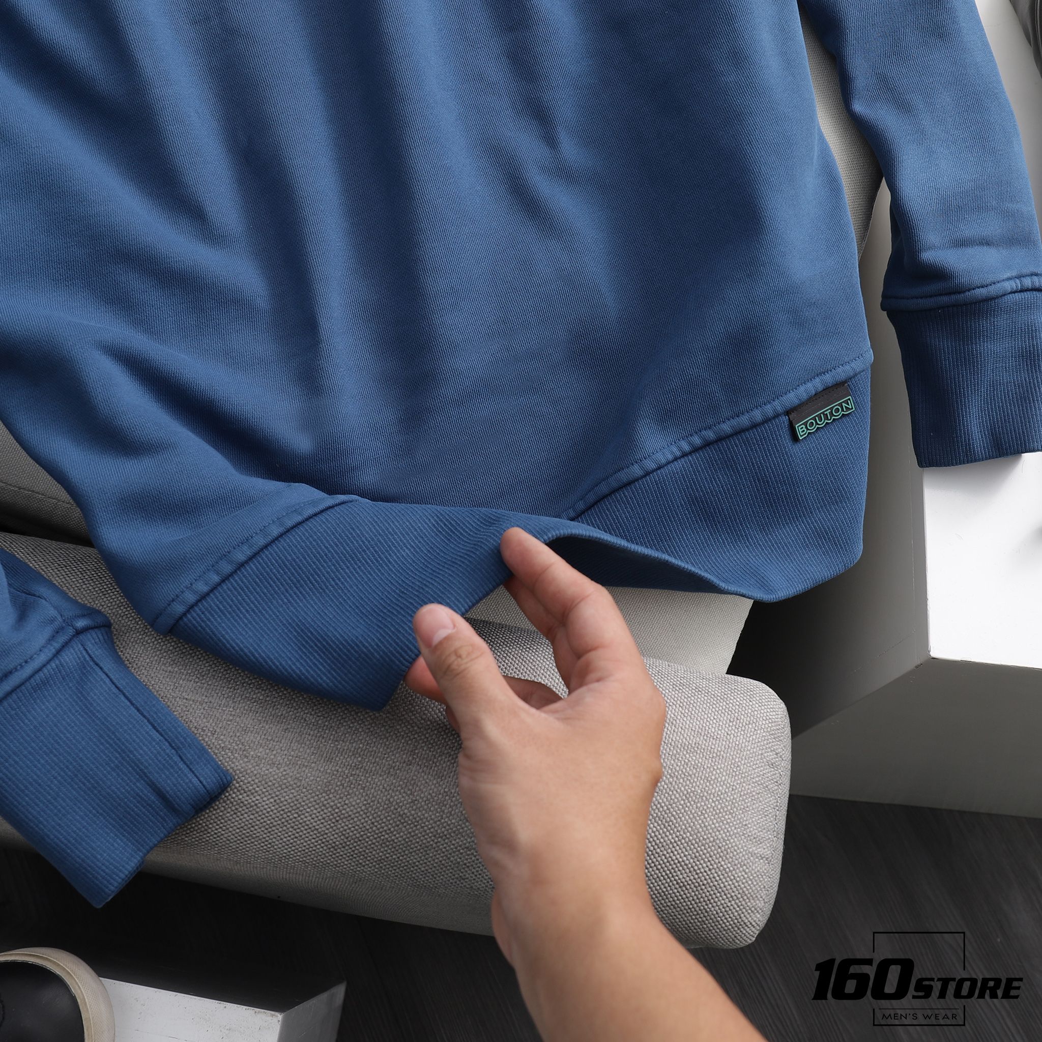 Áo nỉ (sweatshirt) BOUTON dry coloring