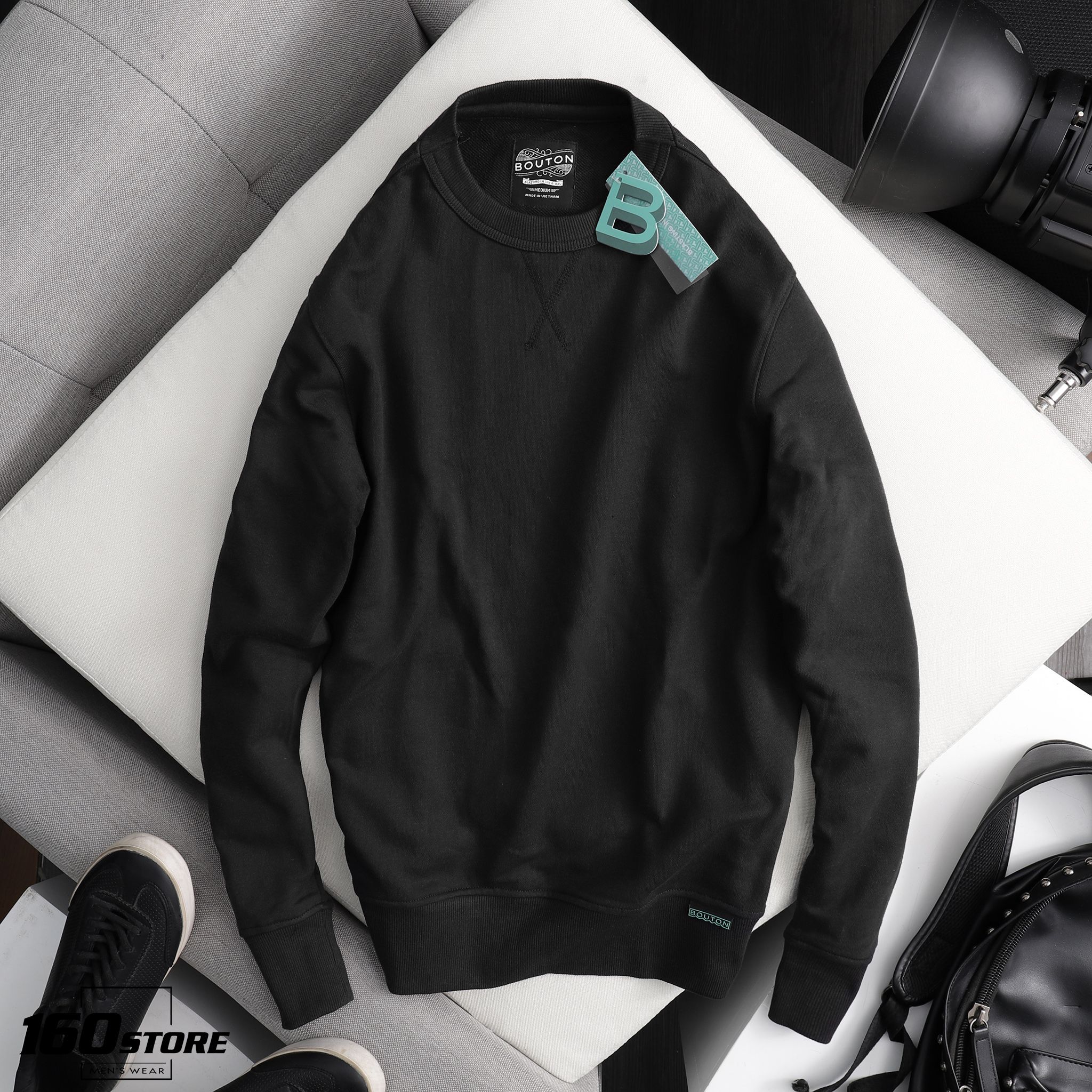 Áo nỉ (sweatshirt) BOUTON dry coloring