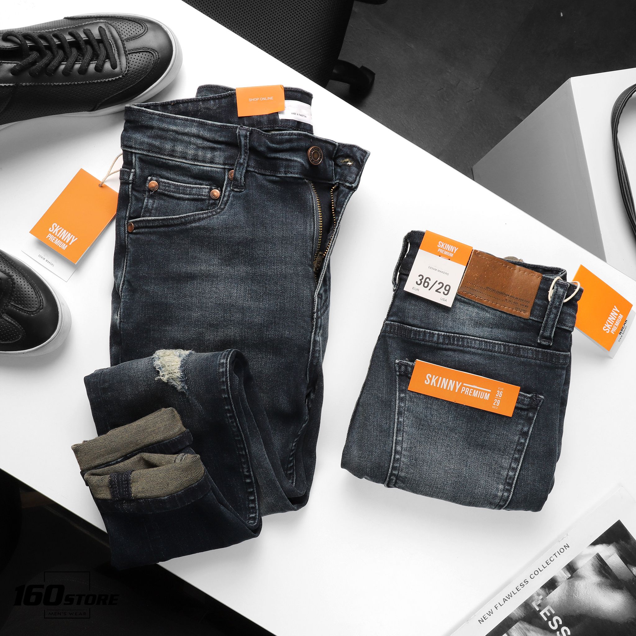 Quần jeans P.B super skinny