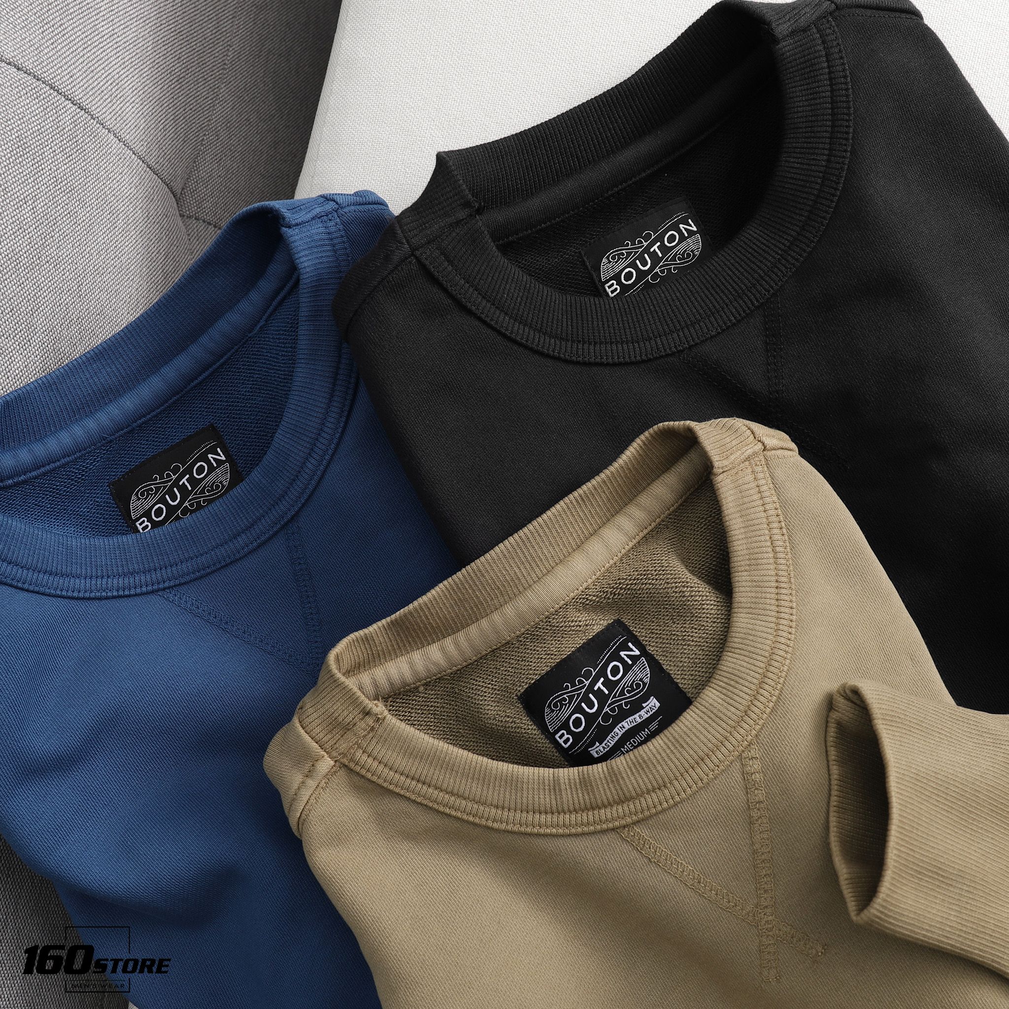 Áo nỉ (sweatshirt) BOUTON dry coloring