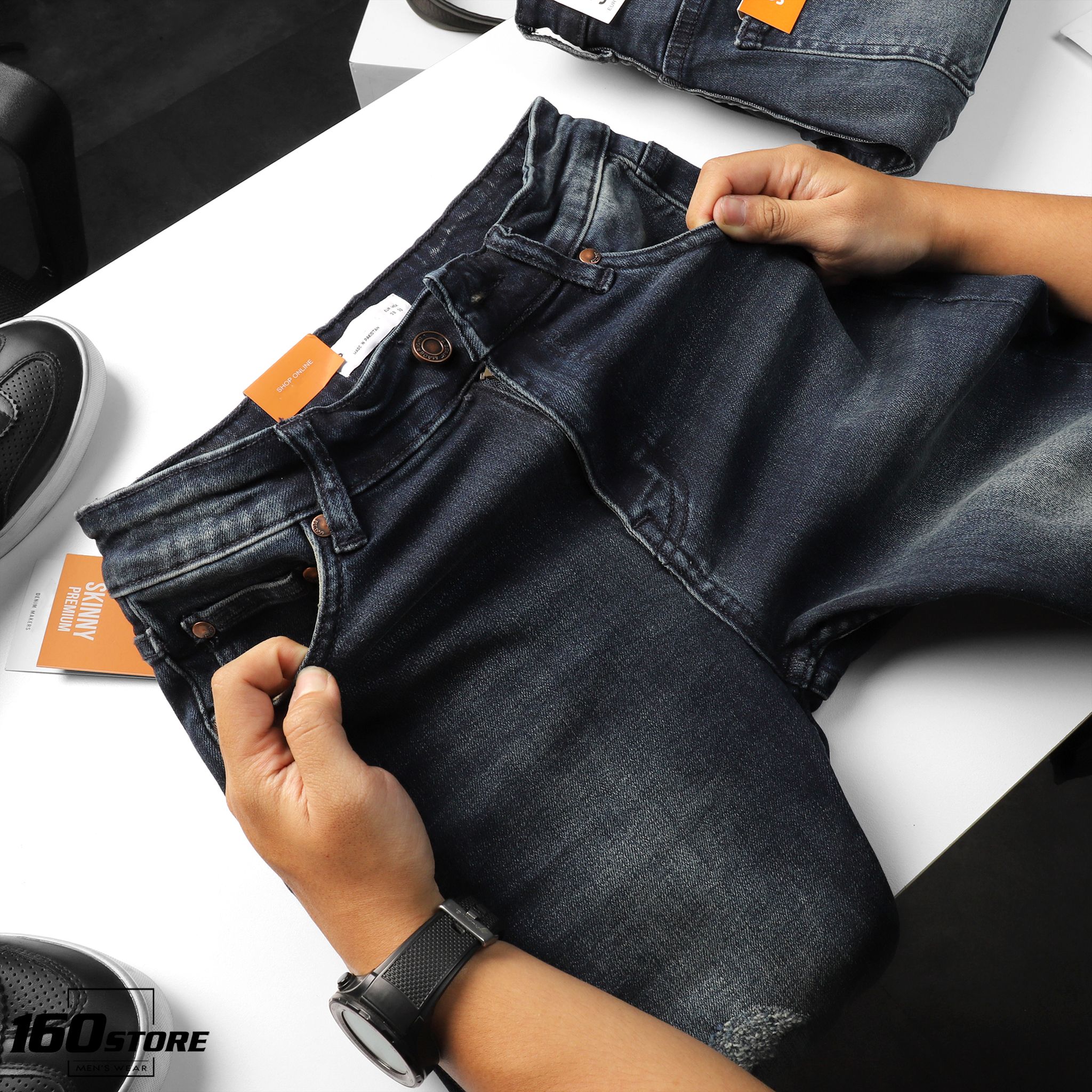 Quần jeans P.B super skinny