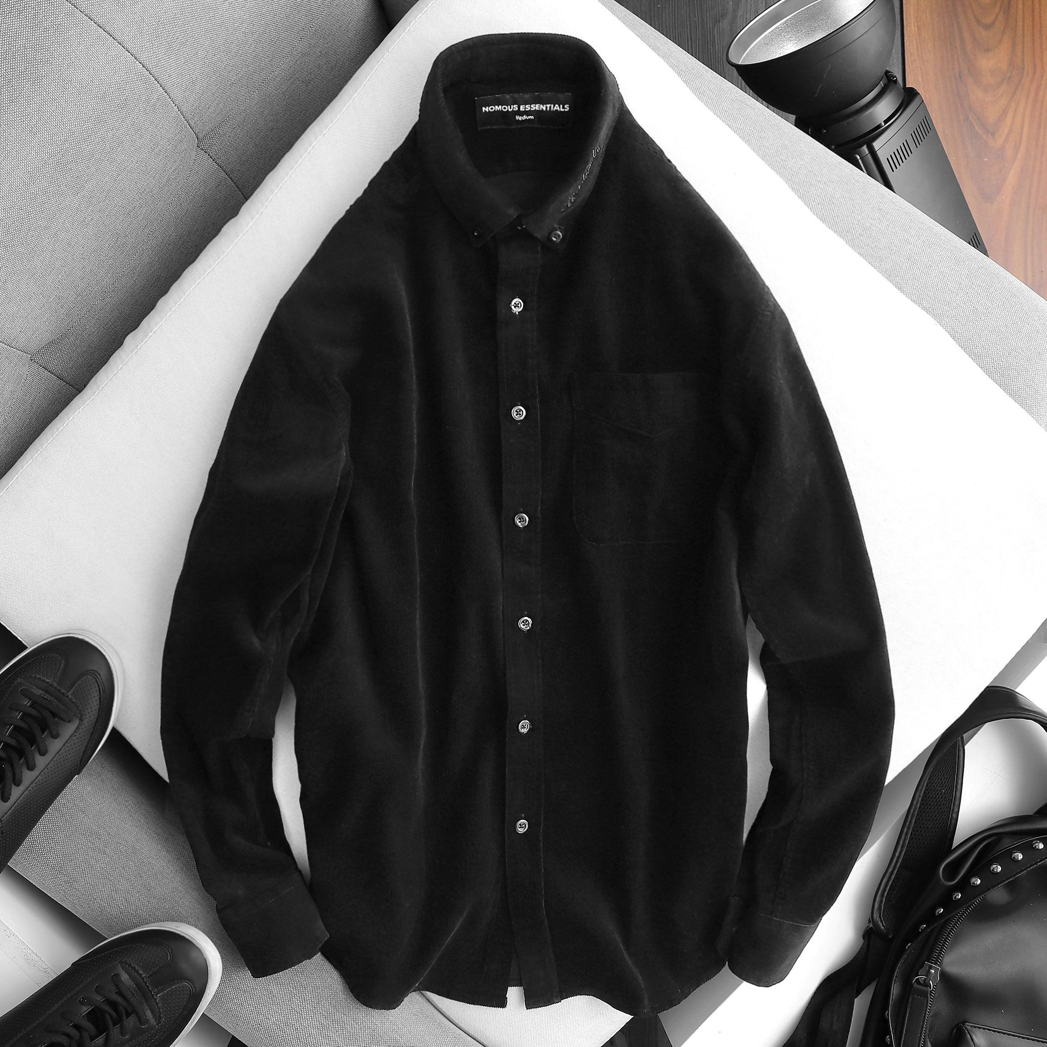 Áo sơmi NOMOUS ESSENTIALS velvet ss21