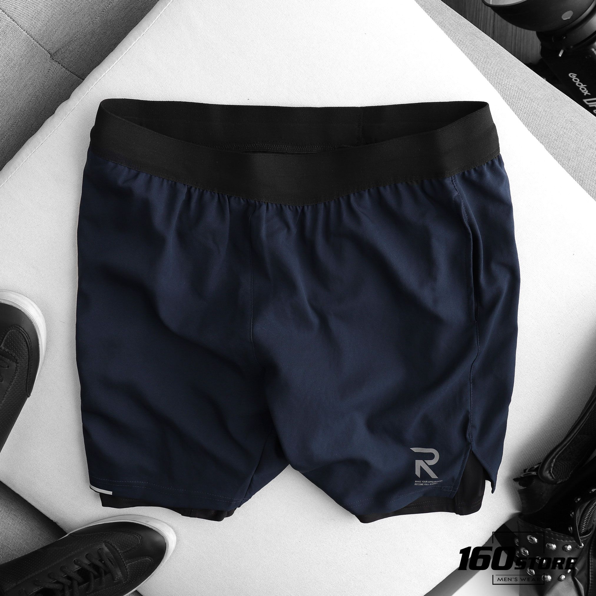 Quần short thể thao RUNPOW Running