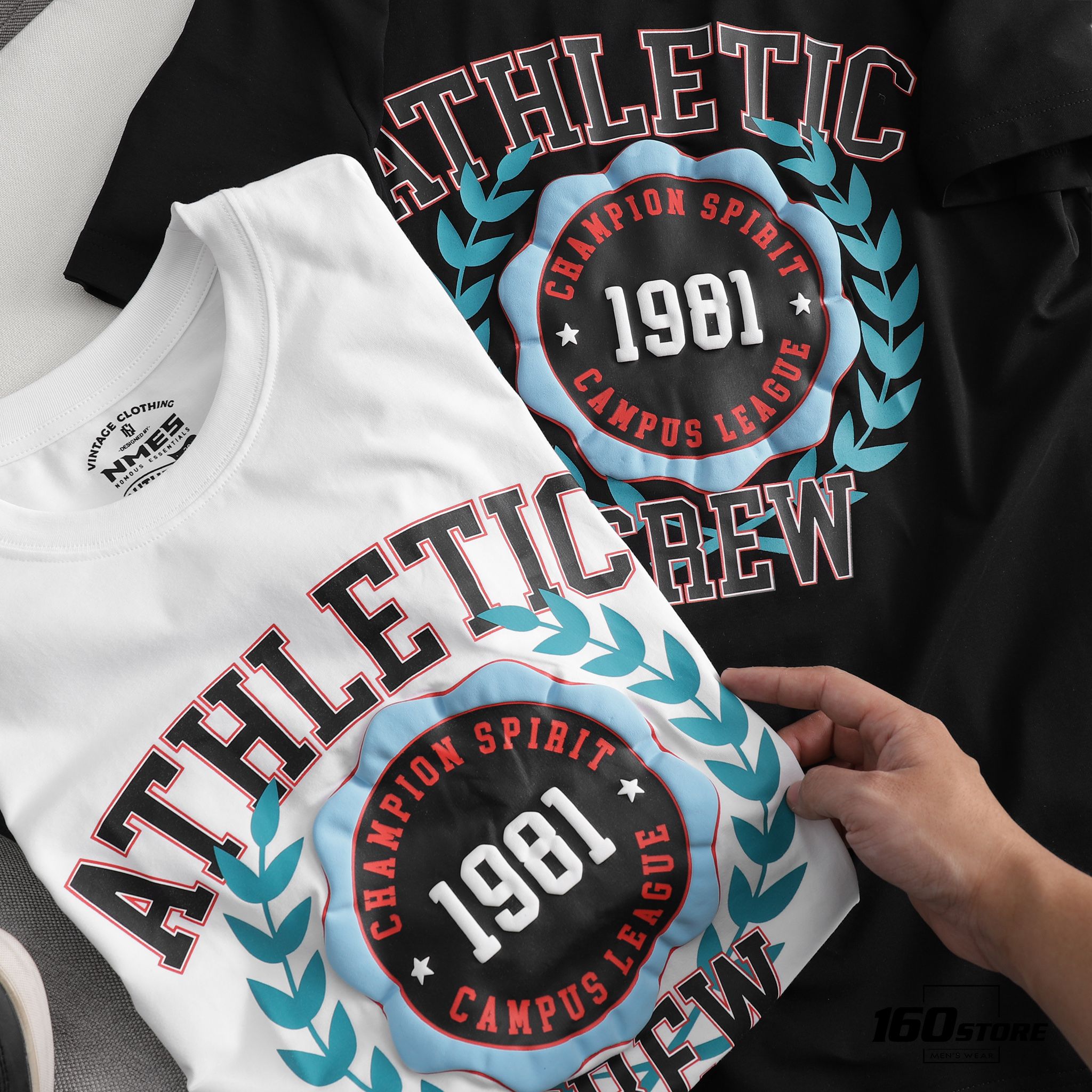 Áo thun NOMOUS ESSENTIALS college athletics