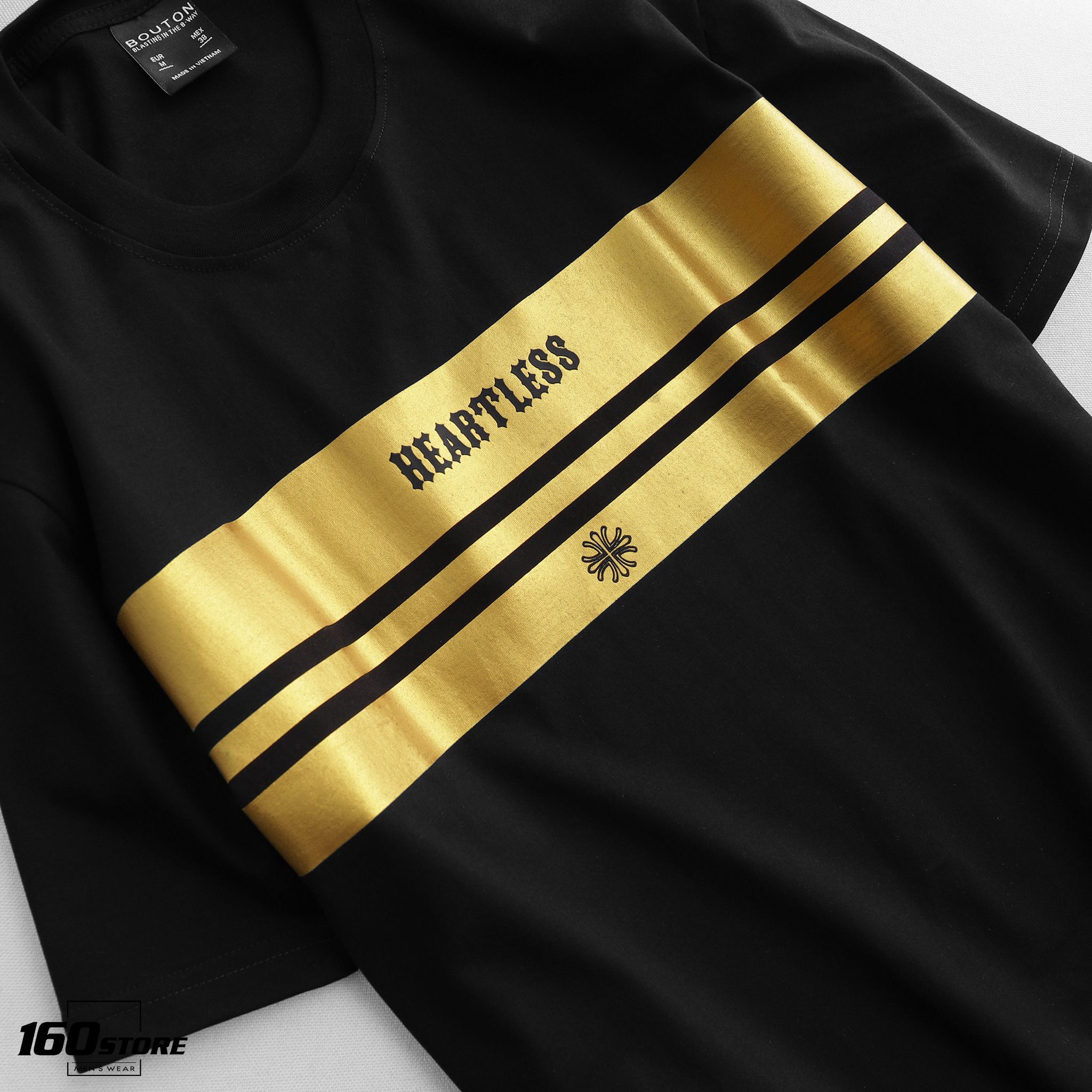 Áo thun BOUTON gold Heartless