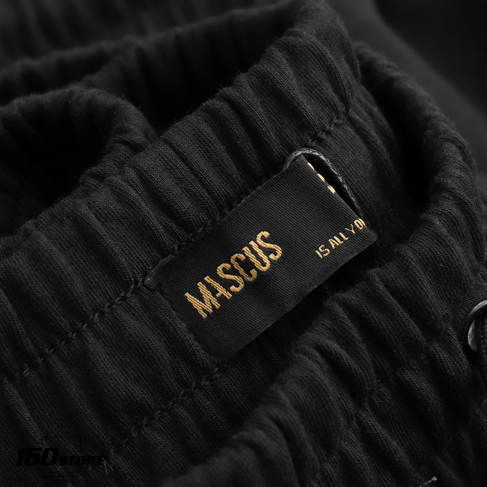 Quần short nỉ MASCUS w logo