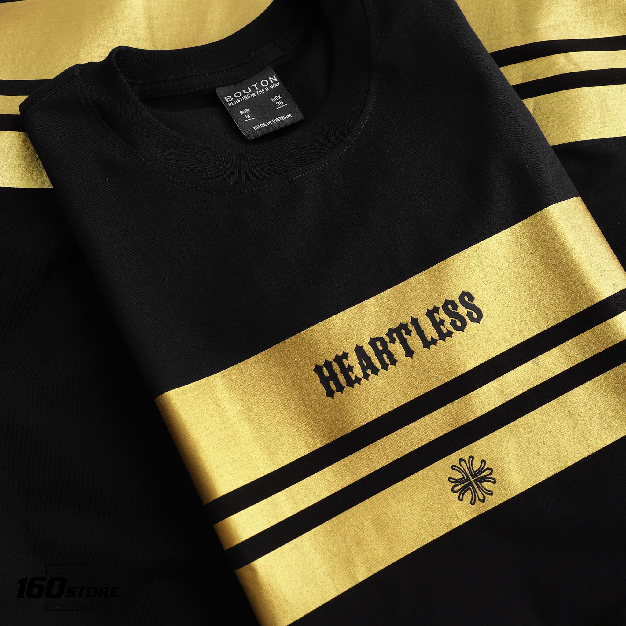 Áo thun BOUTON gold Heartless