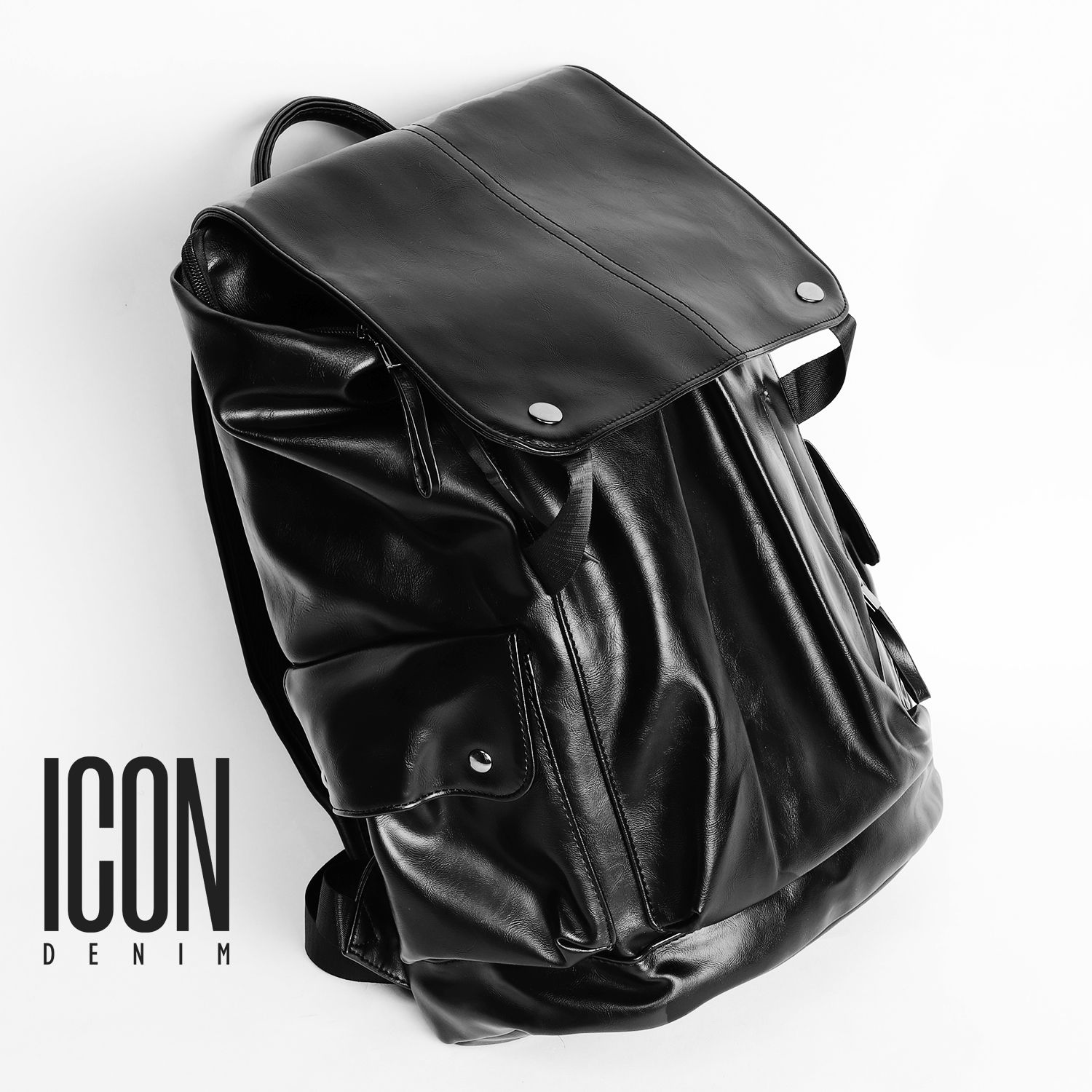 Balo ICON DENIM in black