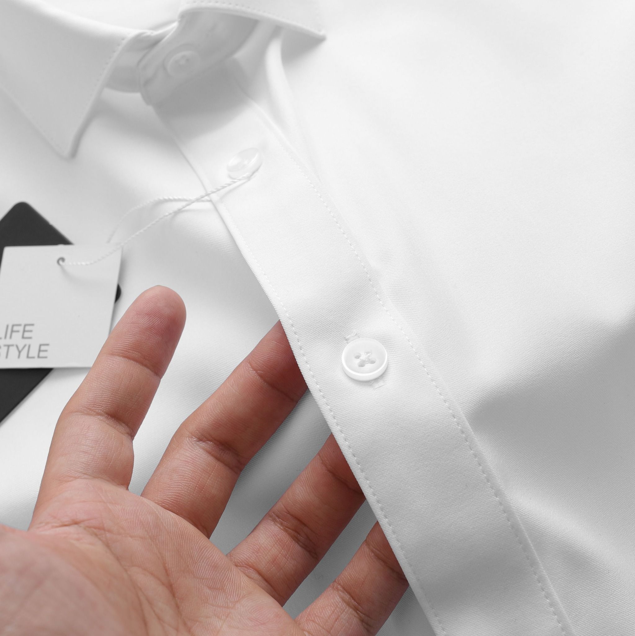 Áo Sơmi BOUTON White Slim