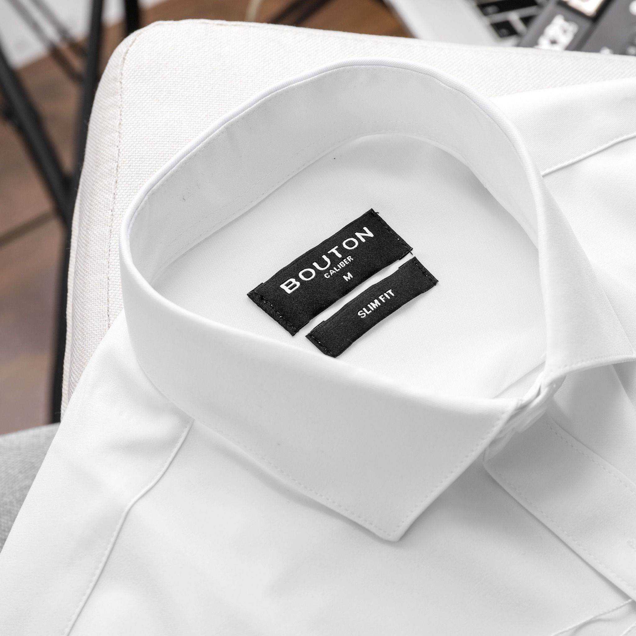 Áo Sơmi BOUTON White Slim