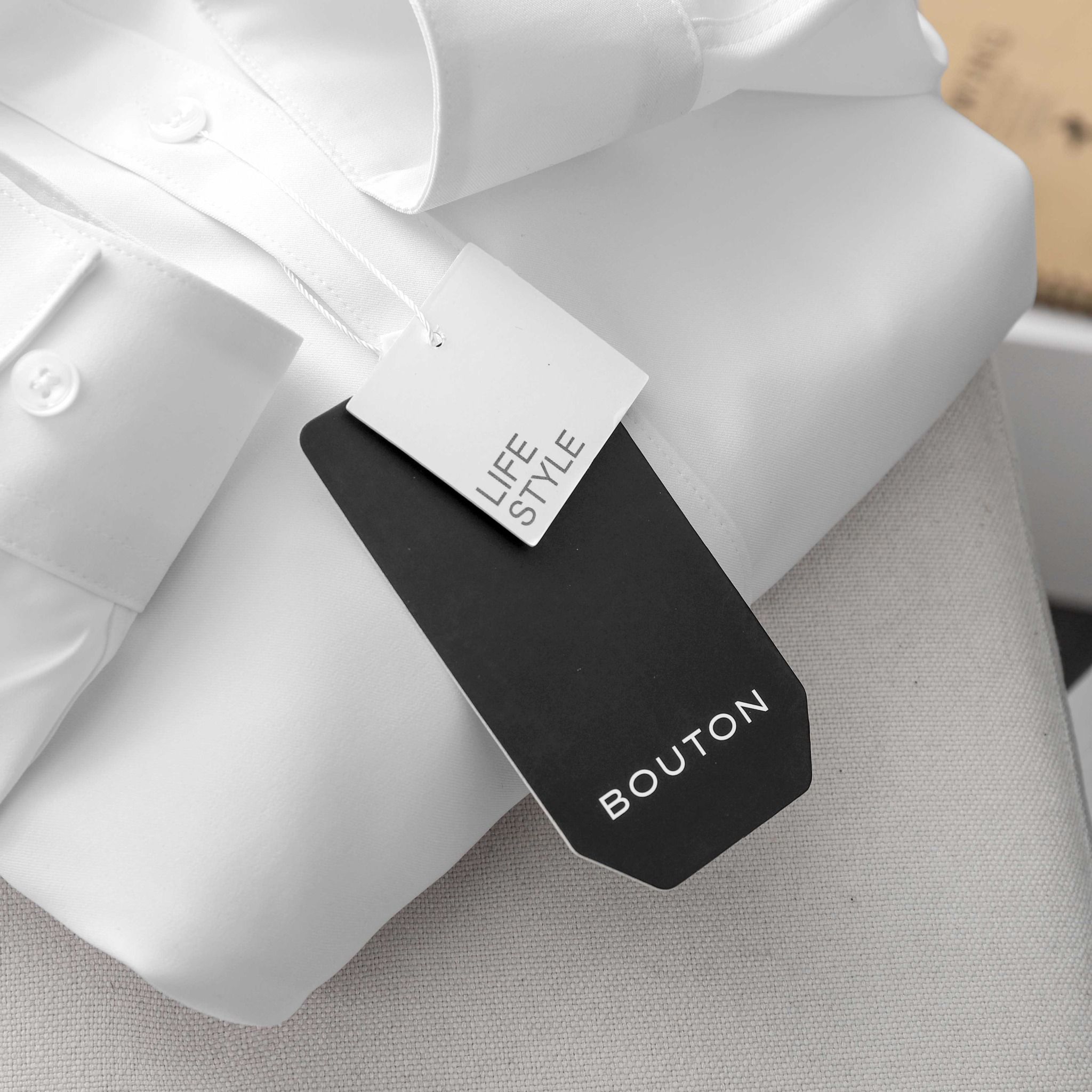 Áo Sơmi BOUTON White Slim