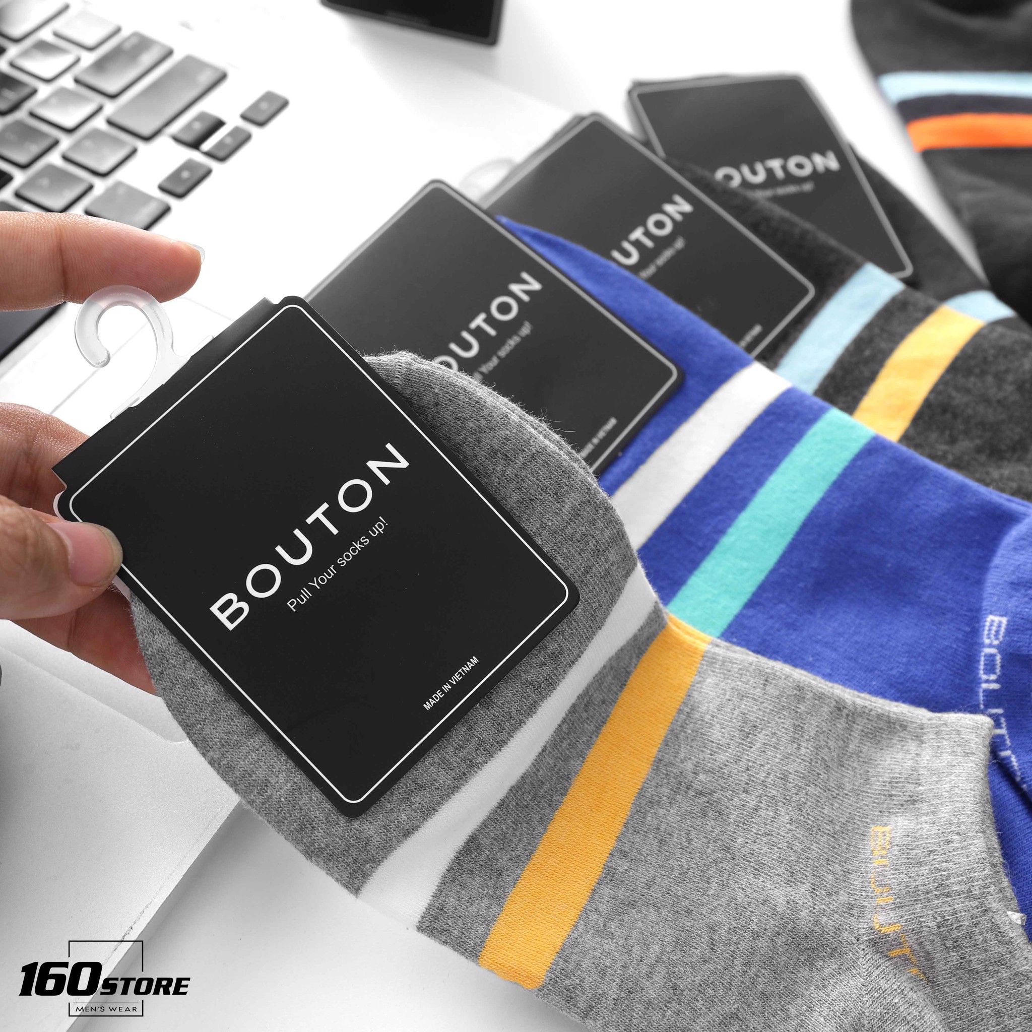 Vớ ngắn BOUTON Striped