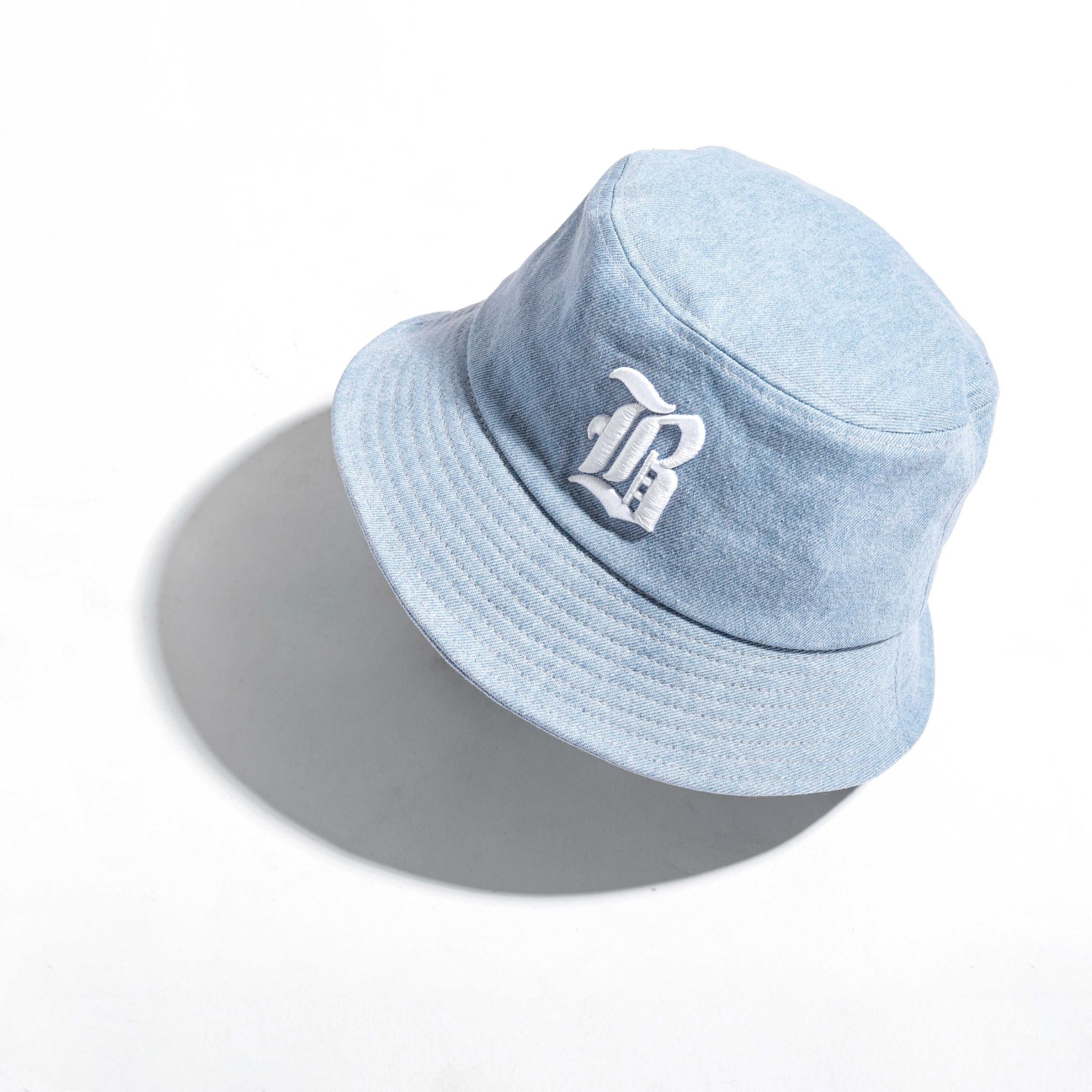 Nón Bucket BOUTON Denim Embroidery