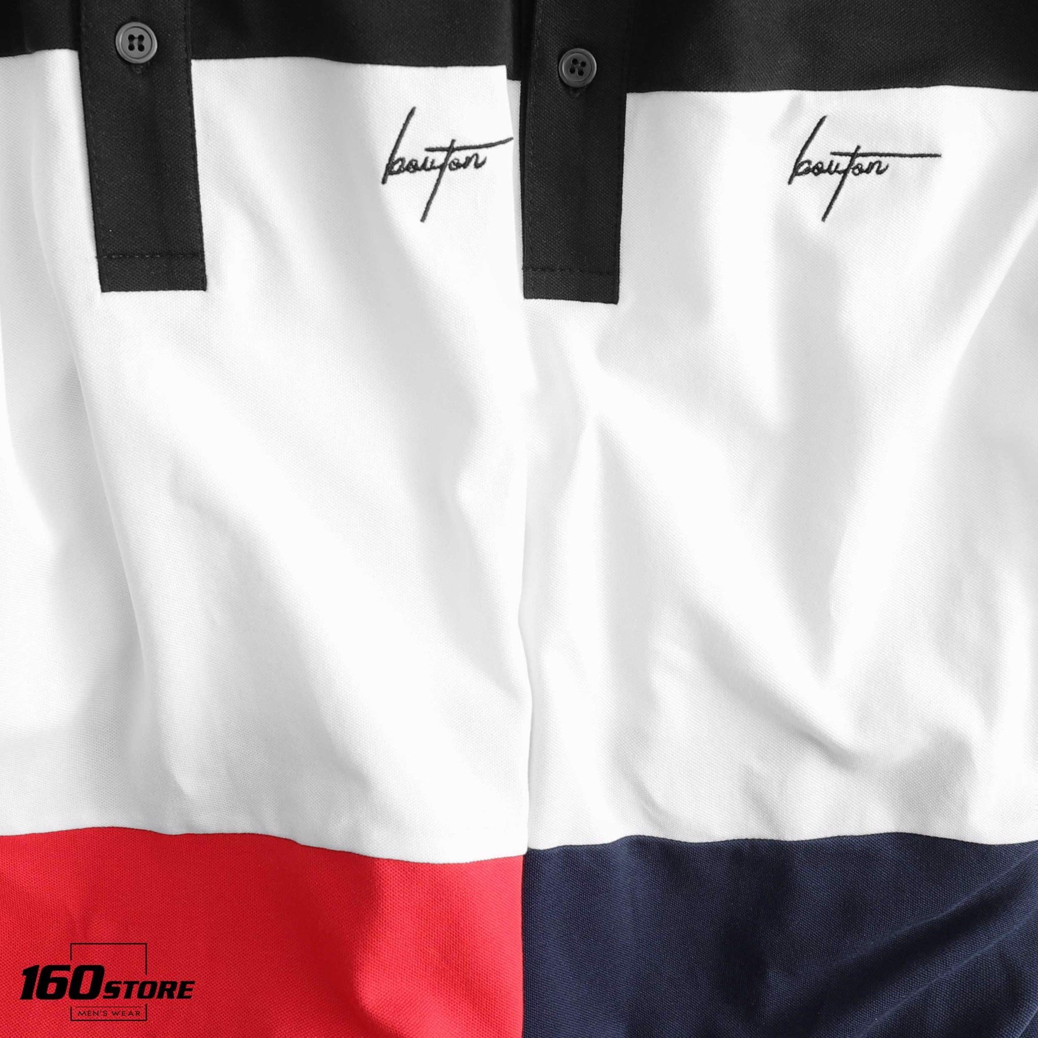 Áo polo BOUTON Colorblock