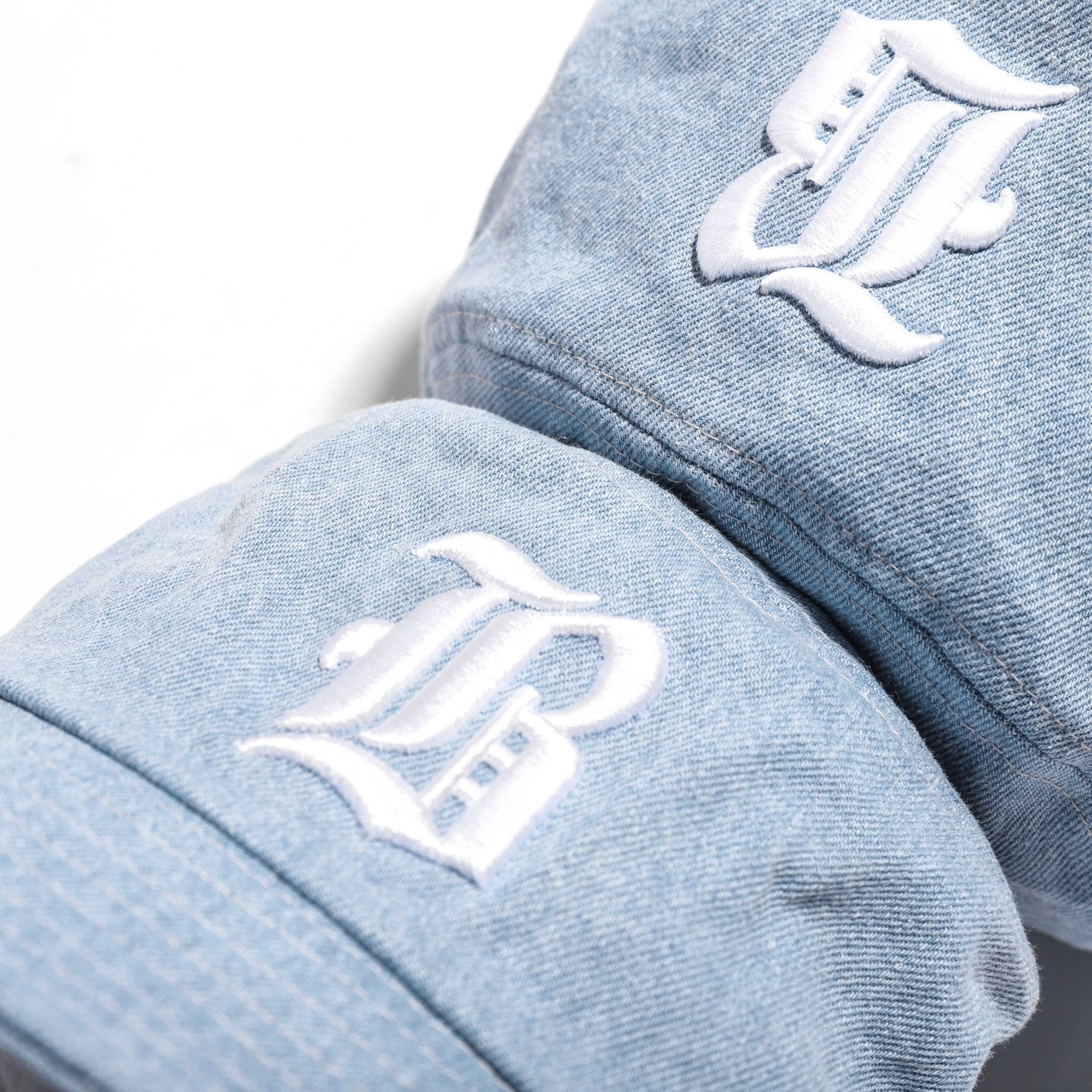 Nón Bucket BOUTON Denim Embroidery
