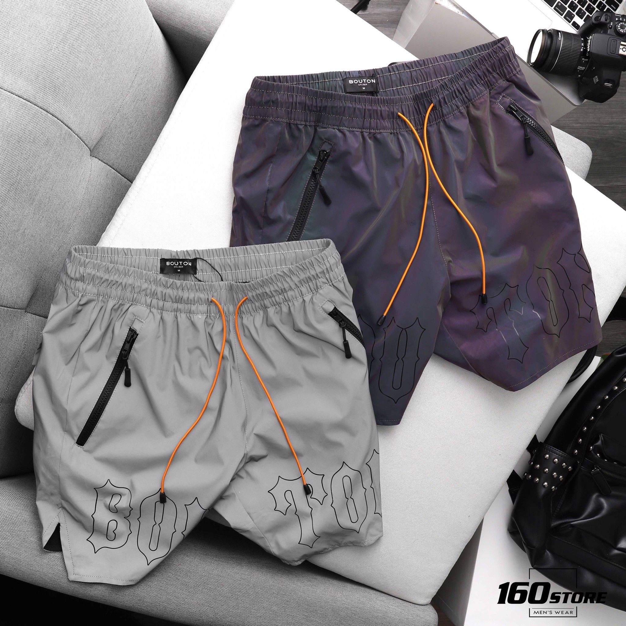 Quần short BOUTON reflective