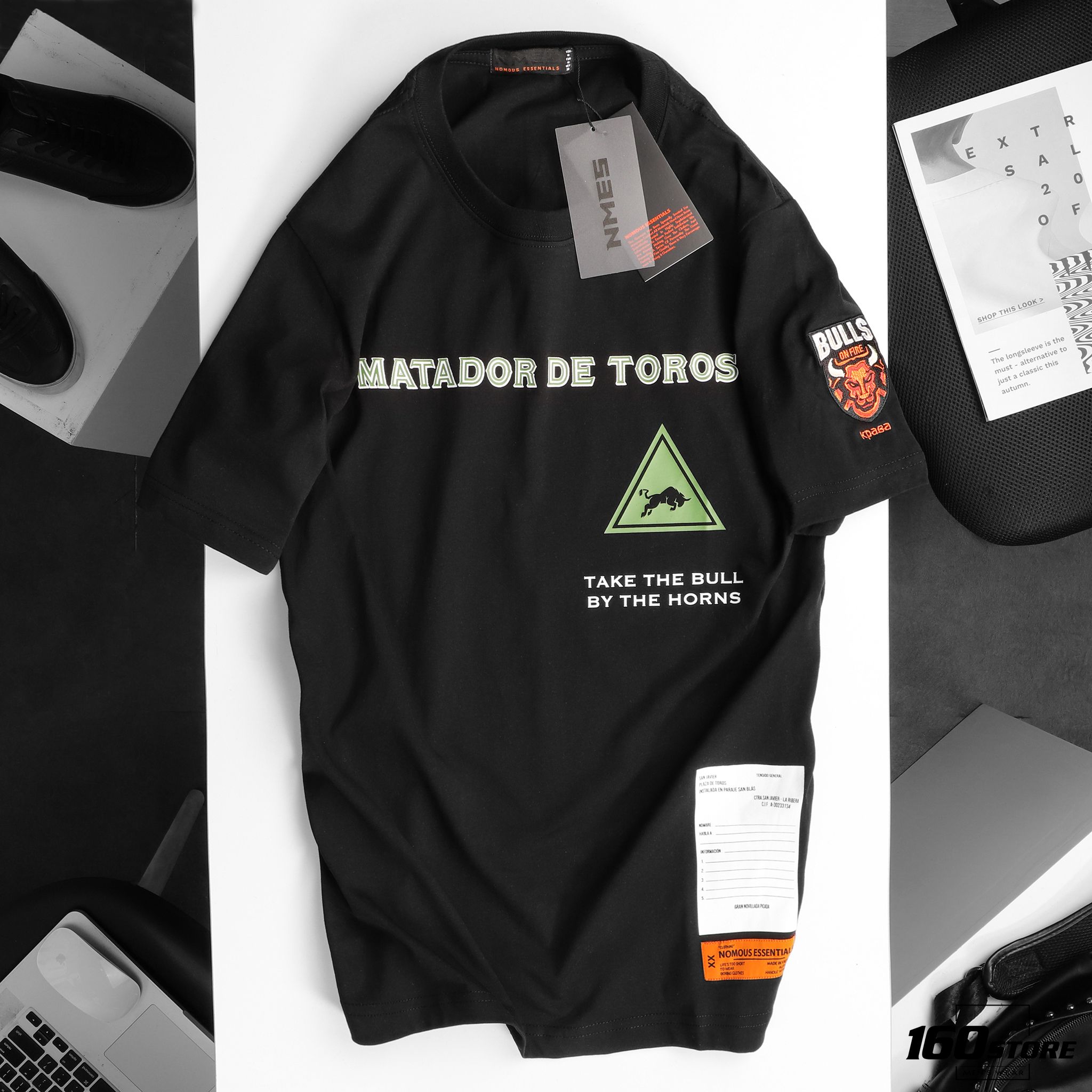 Áo thun NOMOUS ESSENTIALS Bulls Printed