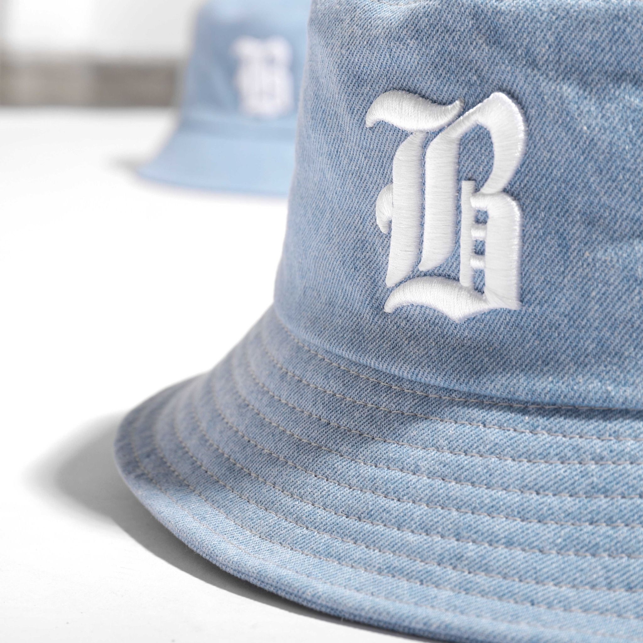 Nón Bucket BOUTON Denim Embroidery