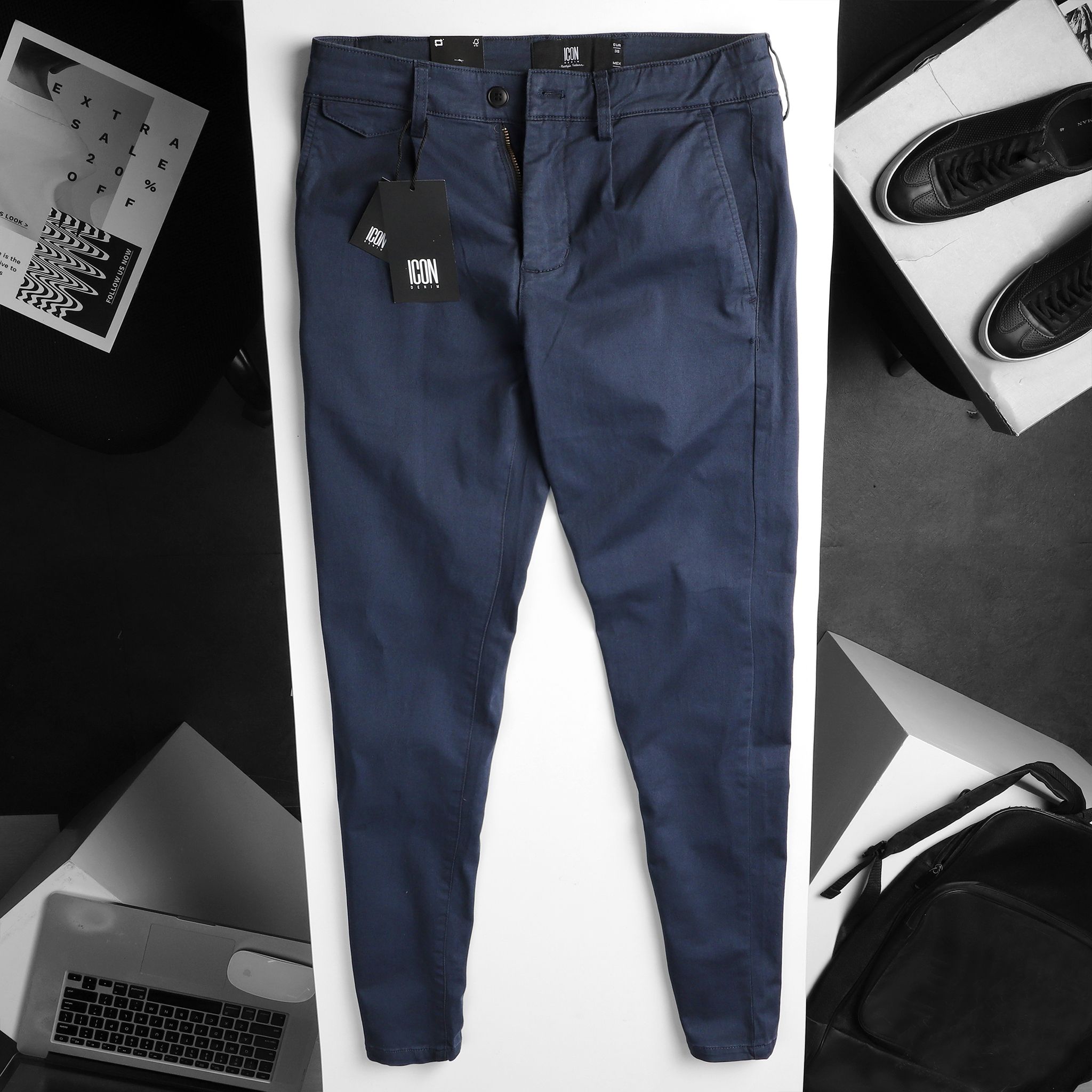 Quần kaki ICON DENIM slim