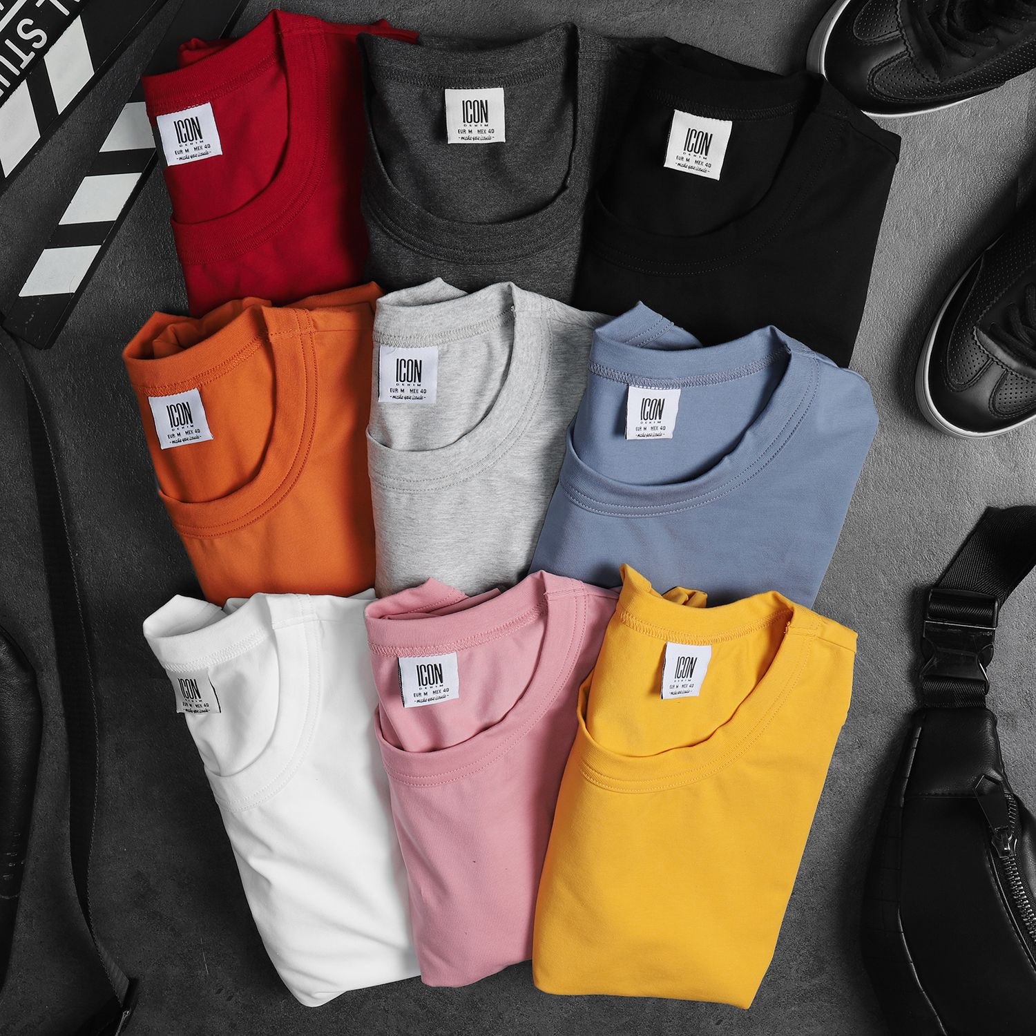 Áo thun ICON DENIM basic ss20