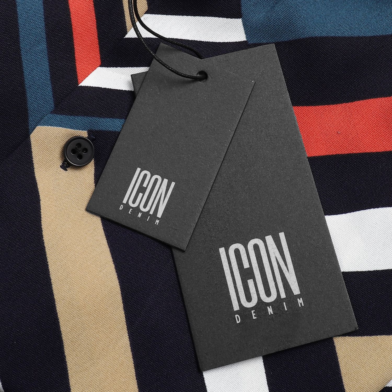 Áo sơmi ICON DENIM họa tiết ss19