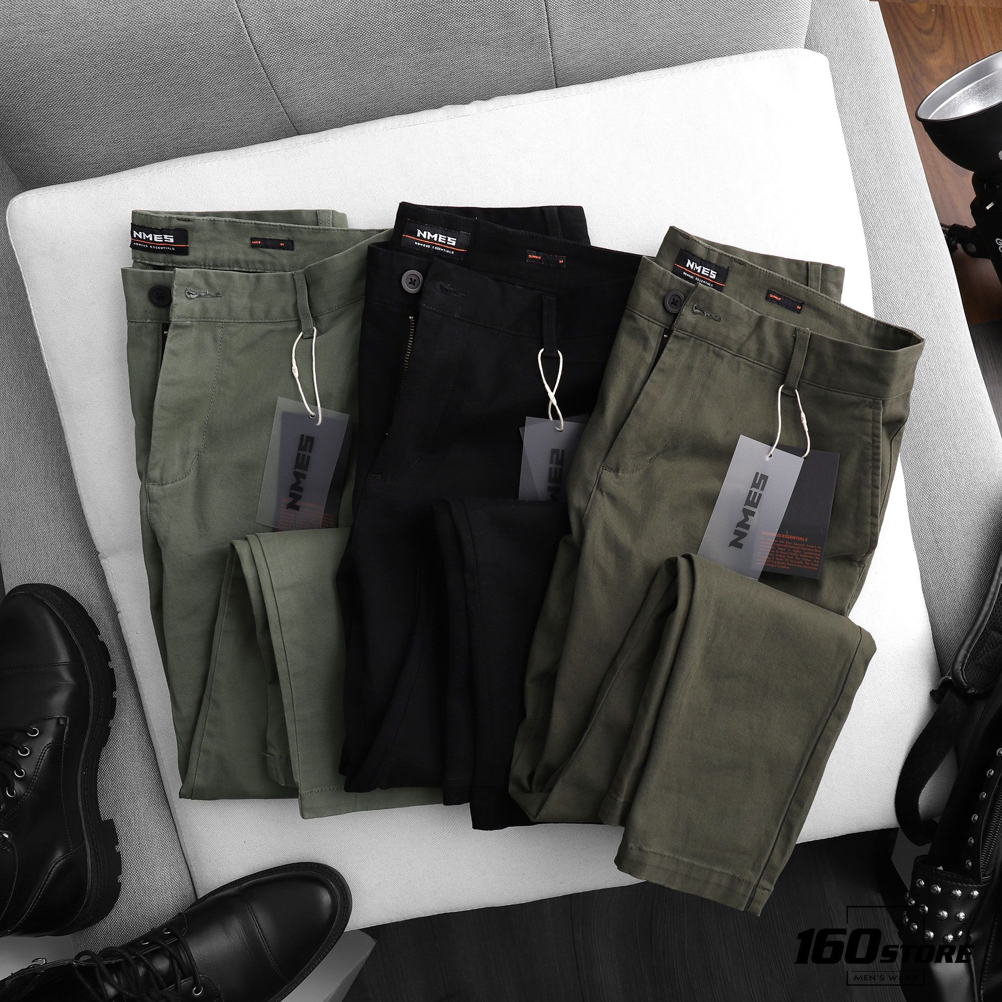 Quần kaki NOMOUS ESSENTIALS slim