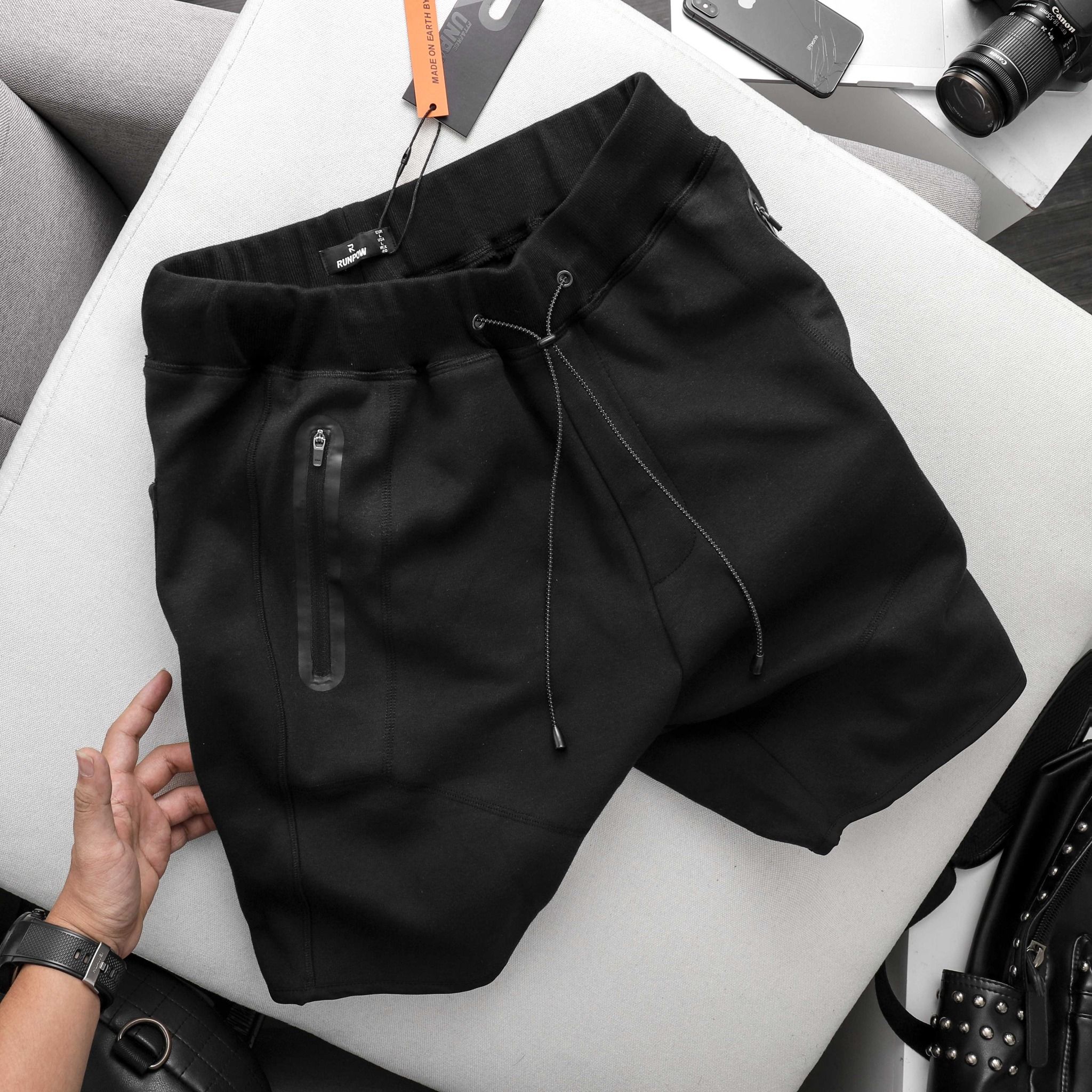 Quần Short Thun RUNPOW Tech Fleece