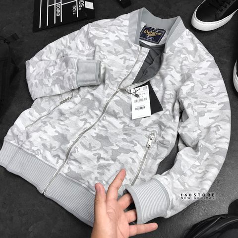 ZRA Camouflage Bomber Jacket