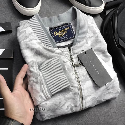 ZRA Camouflage Bomber Jacket