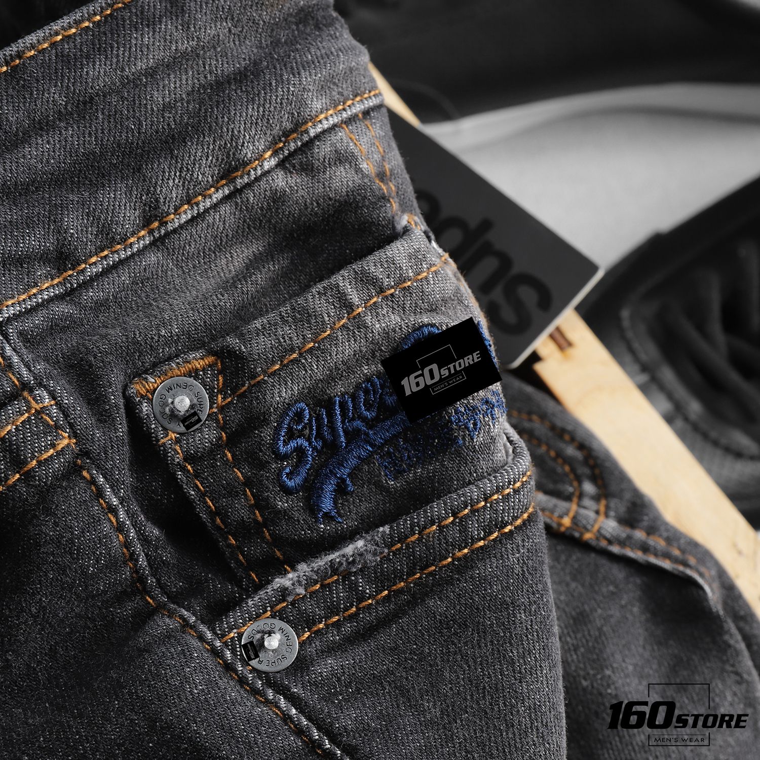QUẦN JEAN S.DRY RIPPED
