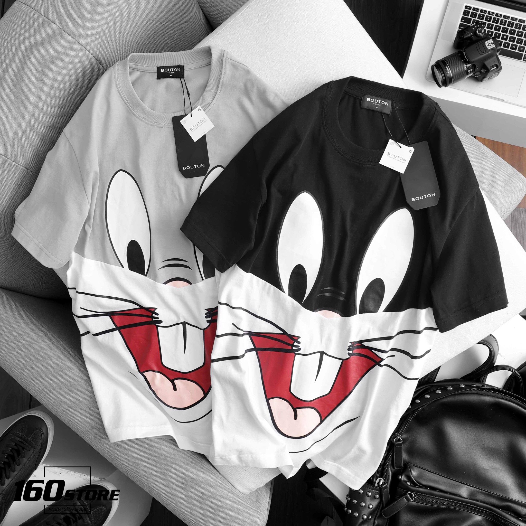 Áo thun BOUTON Bug Bunny Printed