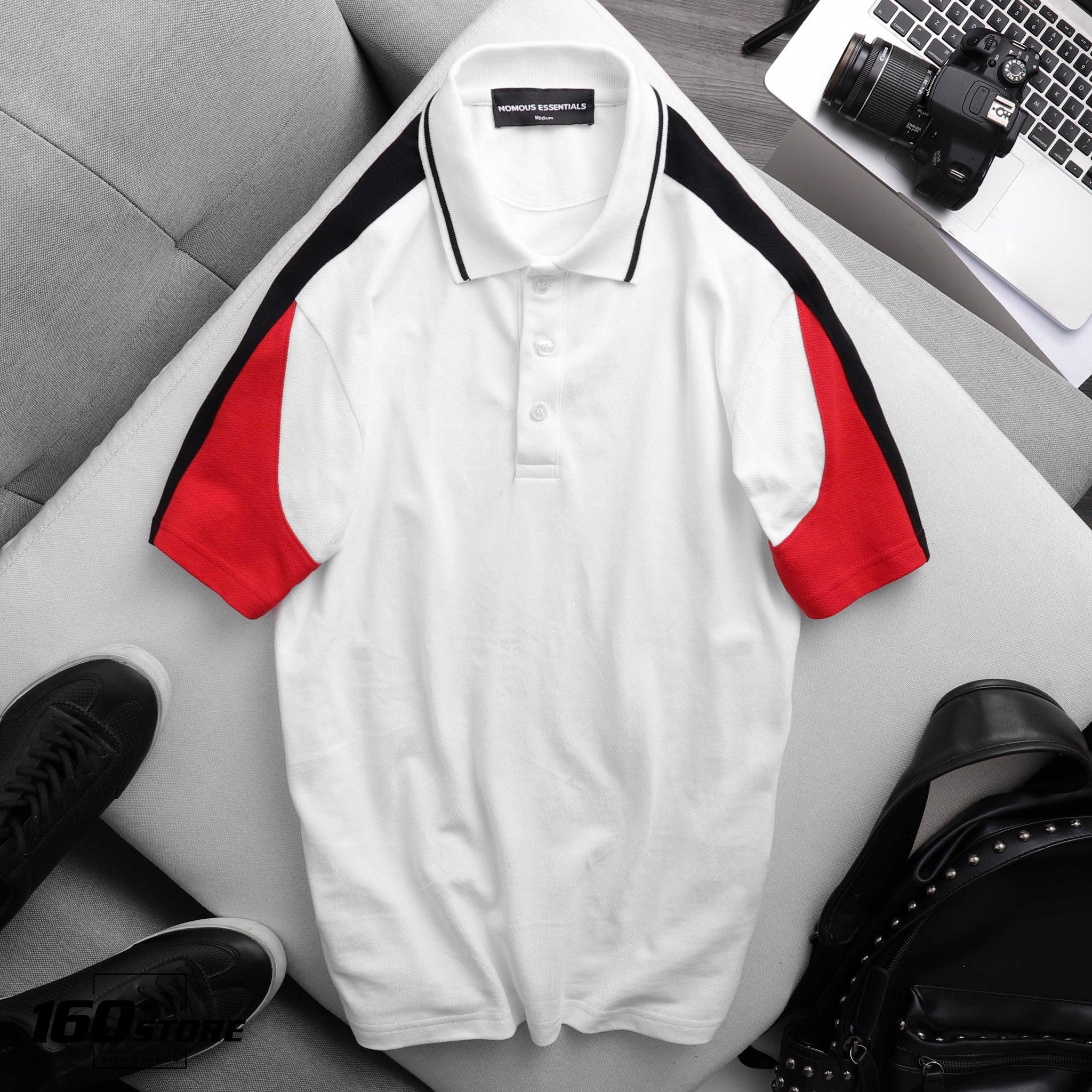 Áo polo NOMOUS ESSENTIALS raglan