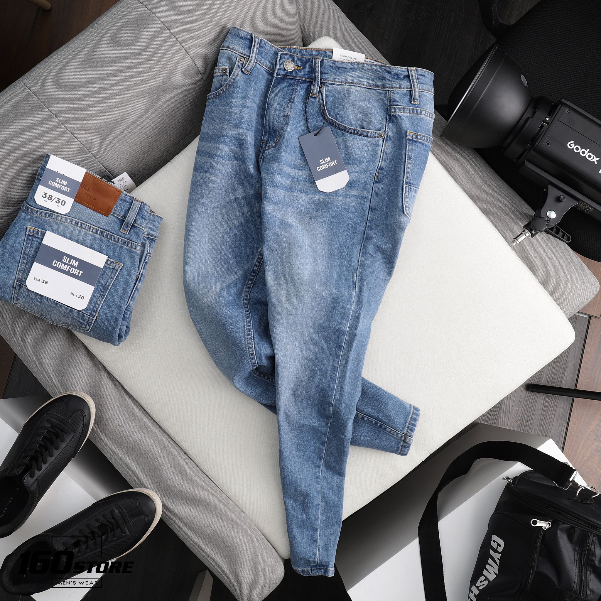 Quần jeans P.B Slim Comfort