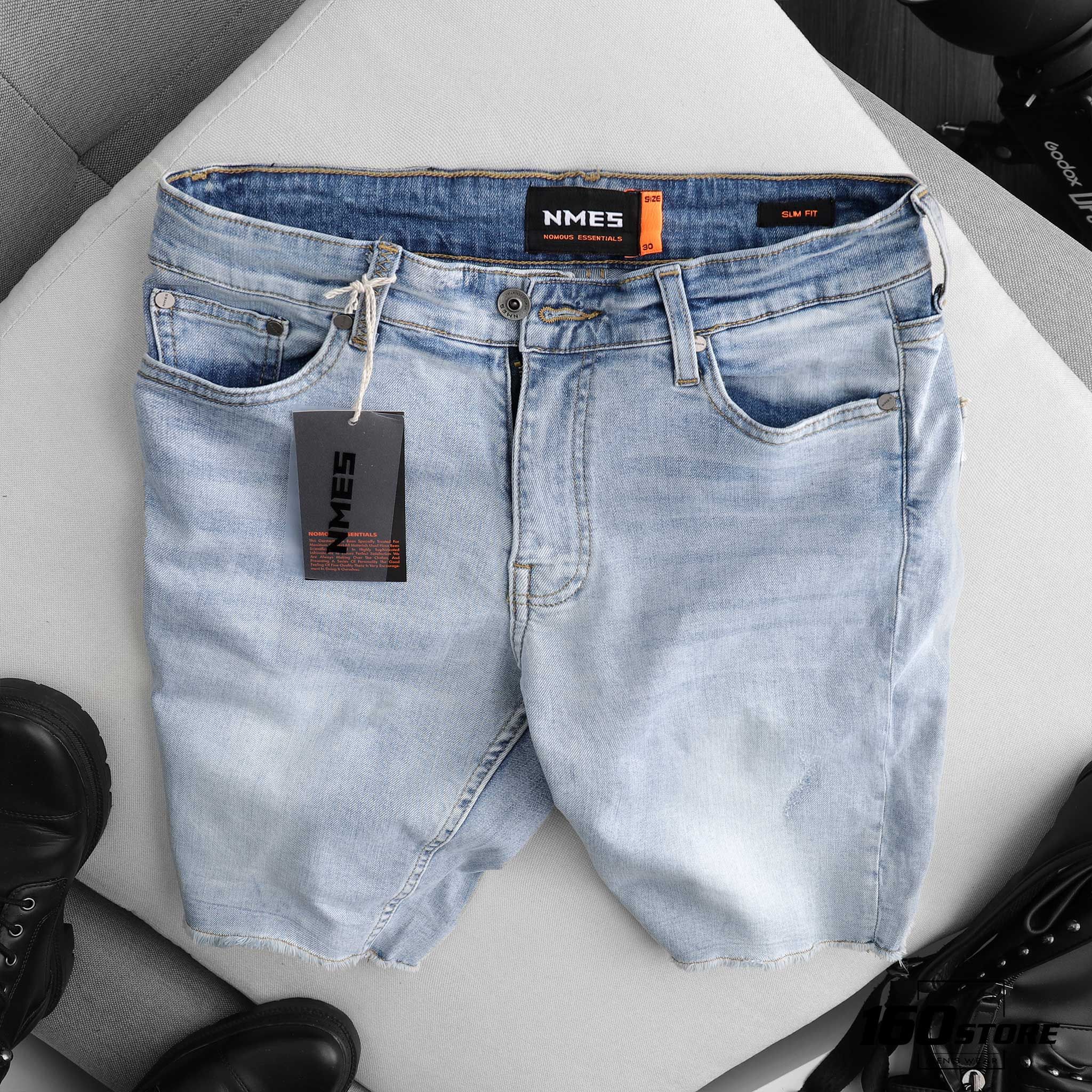 Quần short jeans NOMOUS ESSENTIALS slim