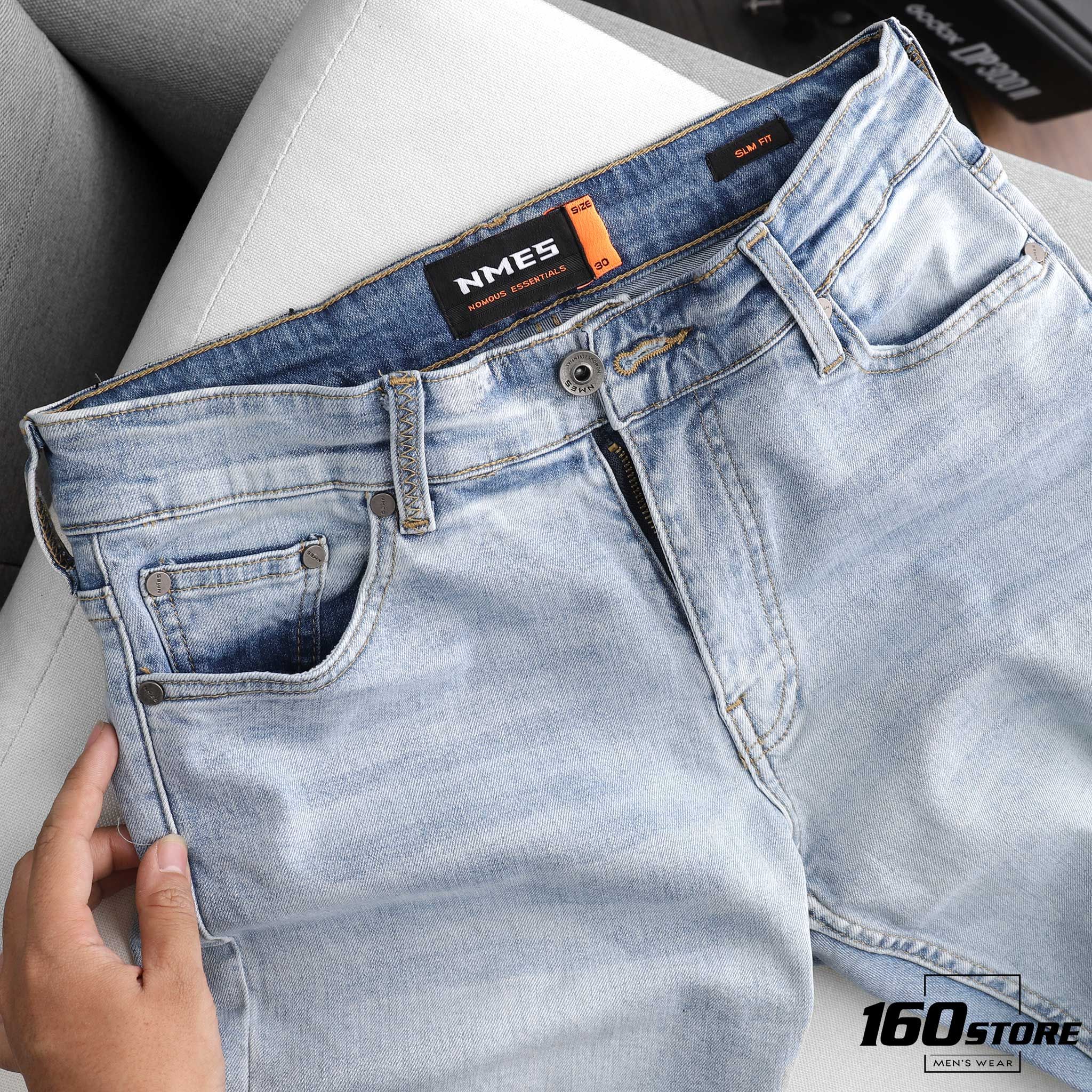 Quần short jeans NOMOUS ESSENTIALS slim